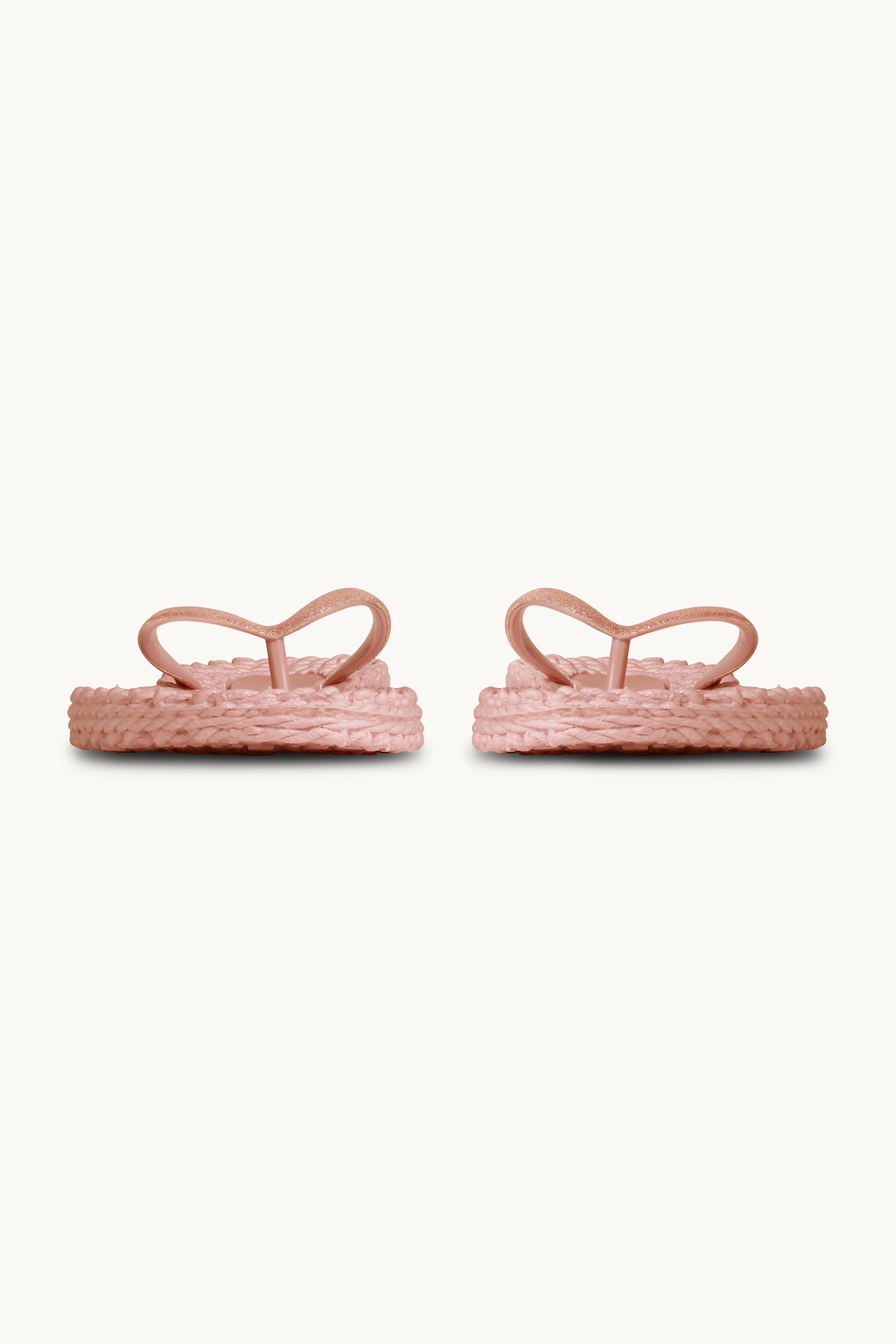 Tongs Glitter - Misty Rose