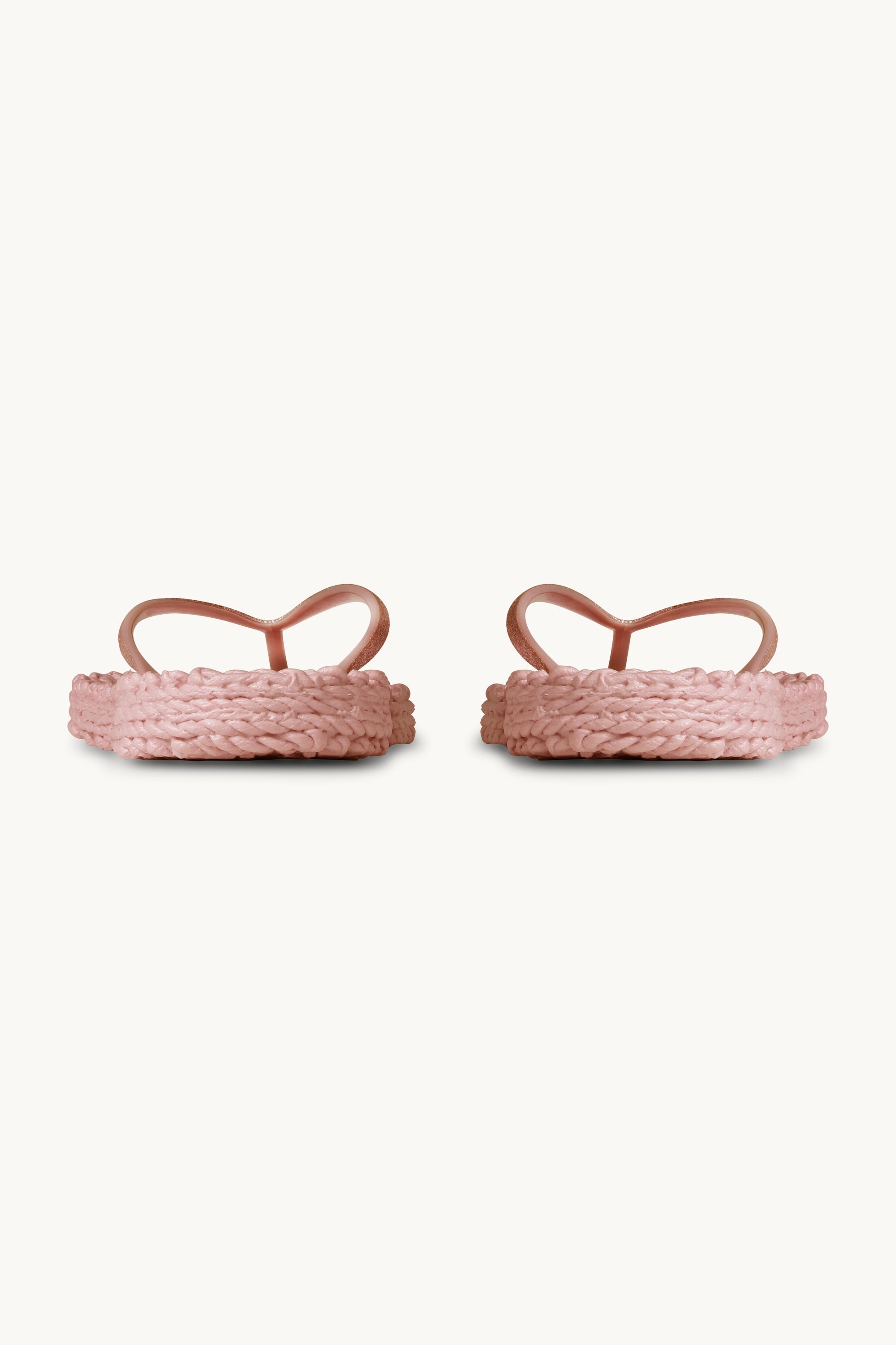 Tongs Glitter - Misty Rose