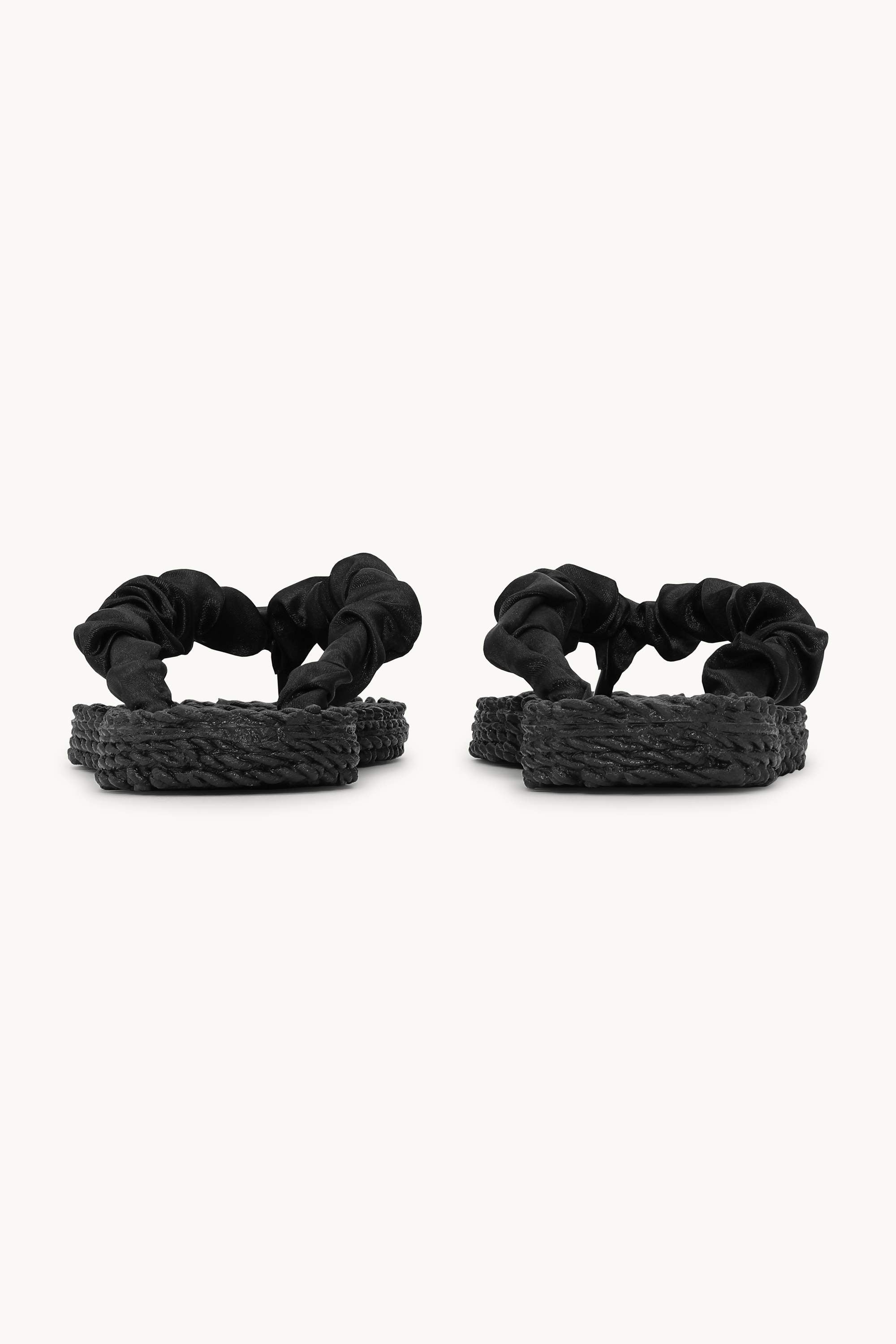 Tongs Tissu - Black