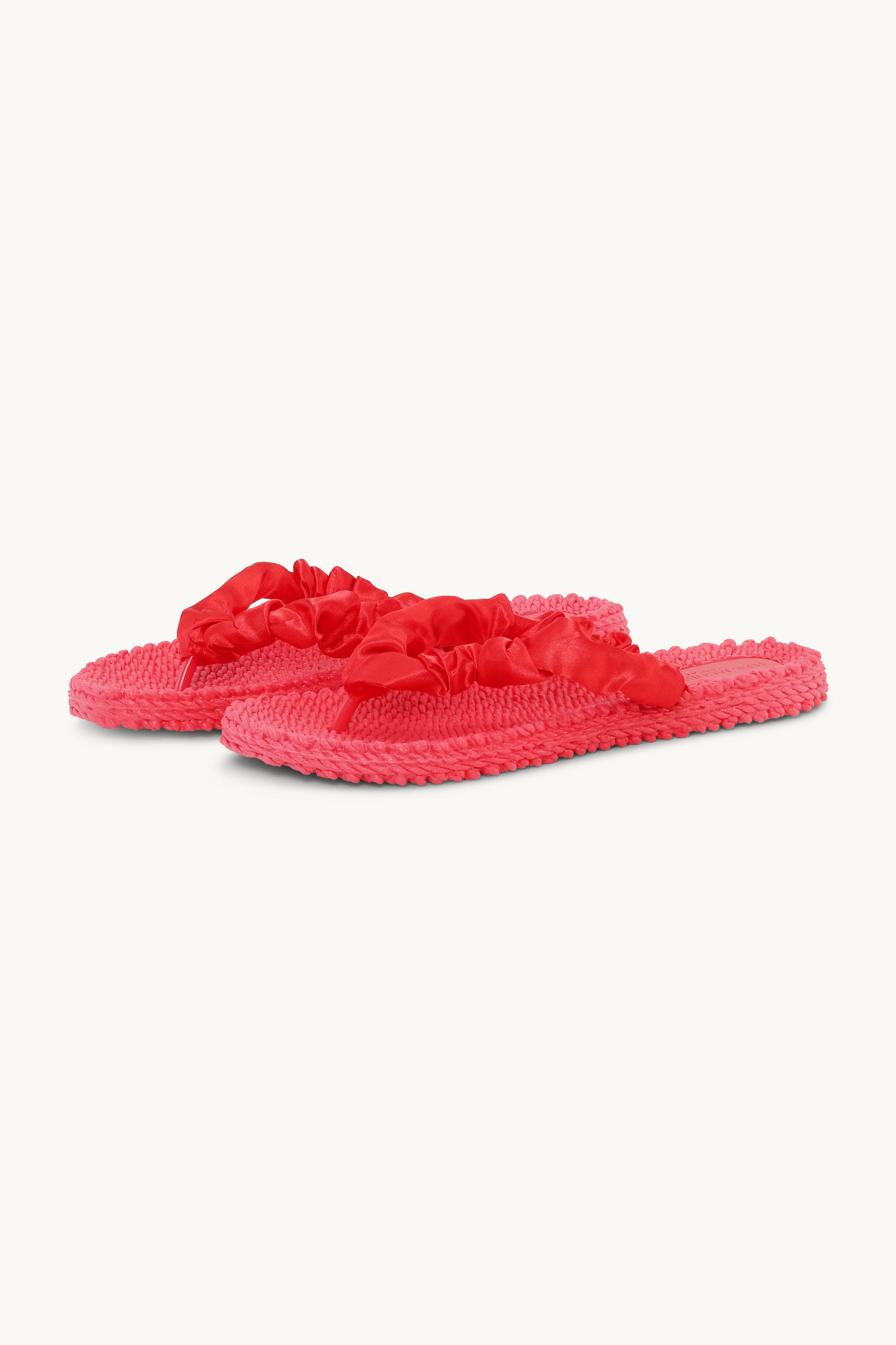 Tongs Tissu - Raspberry