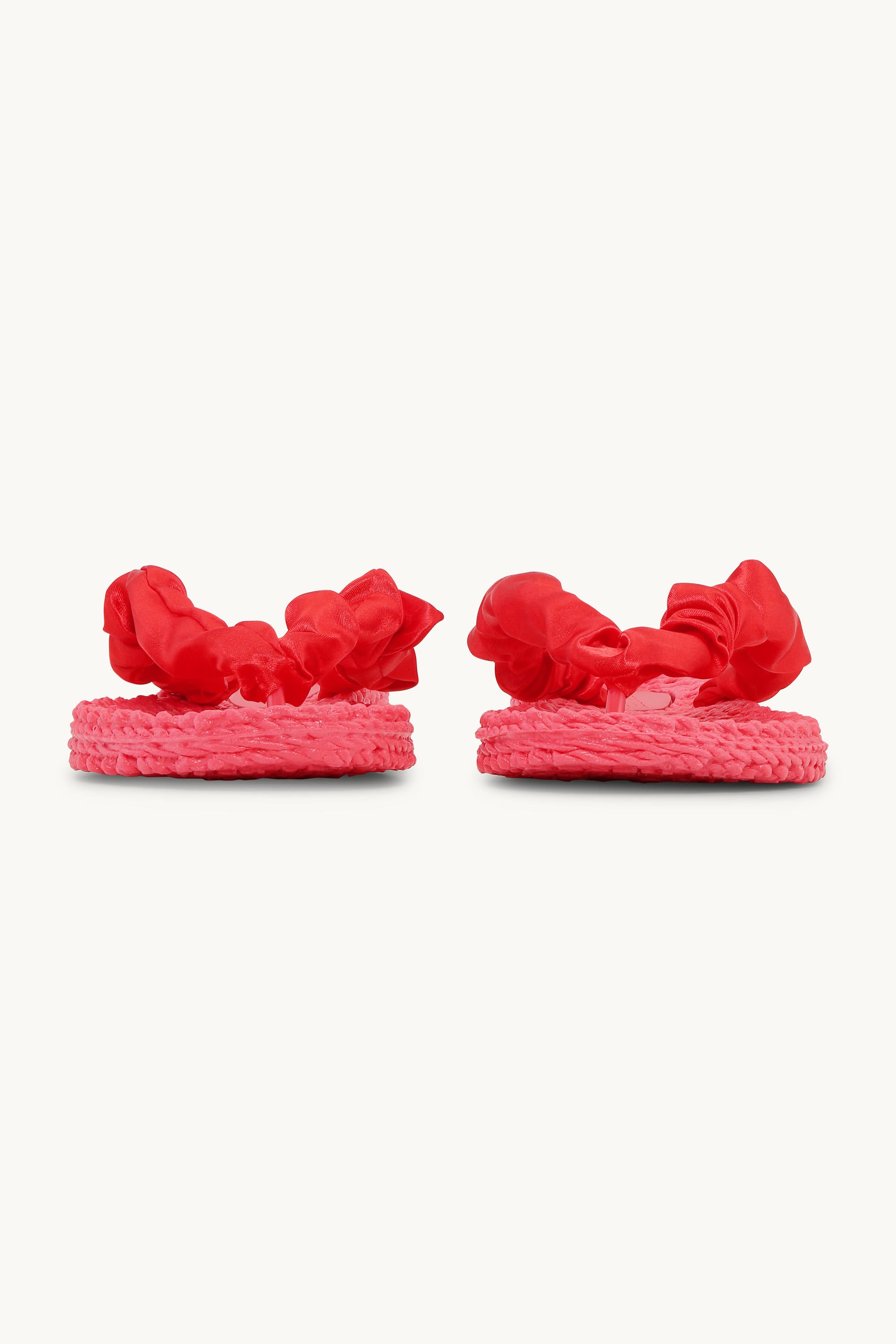 Tongs Tissu - Raspberry
