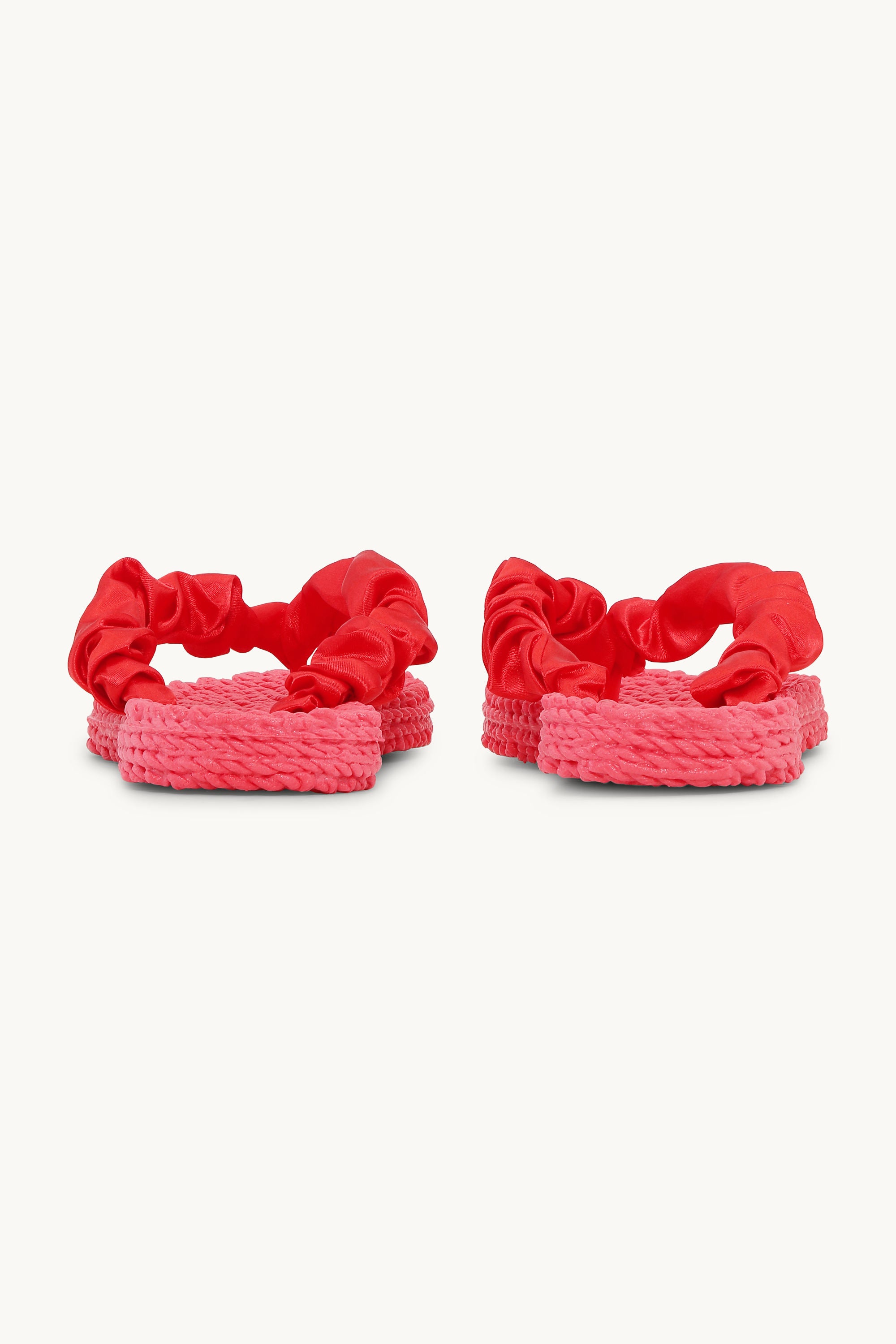Tongs Tissu - Raspberry