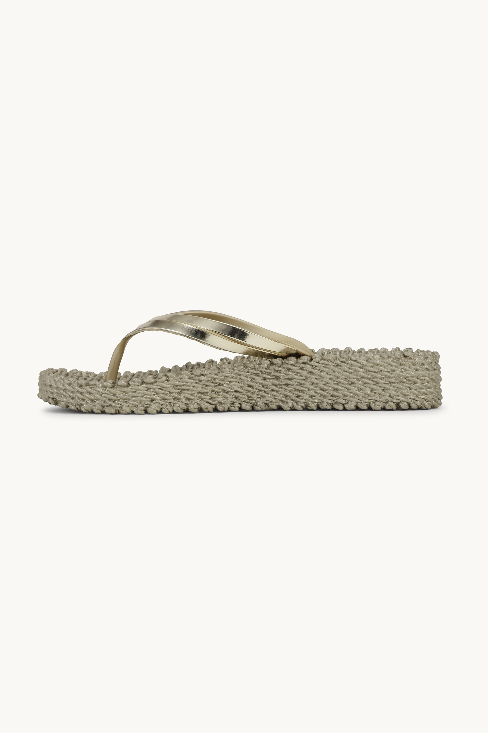 Tongs à Plateforme Métalliques - Platin