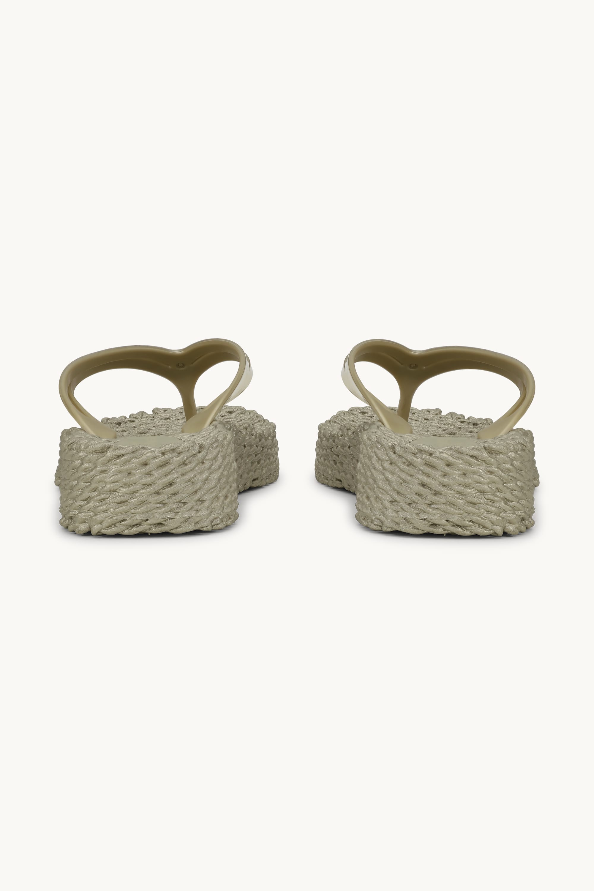 Tongs à Plateforme Métalliques - Platin