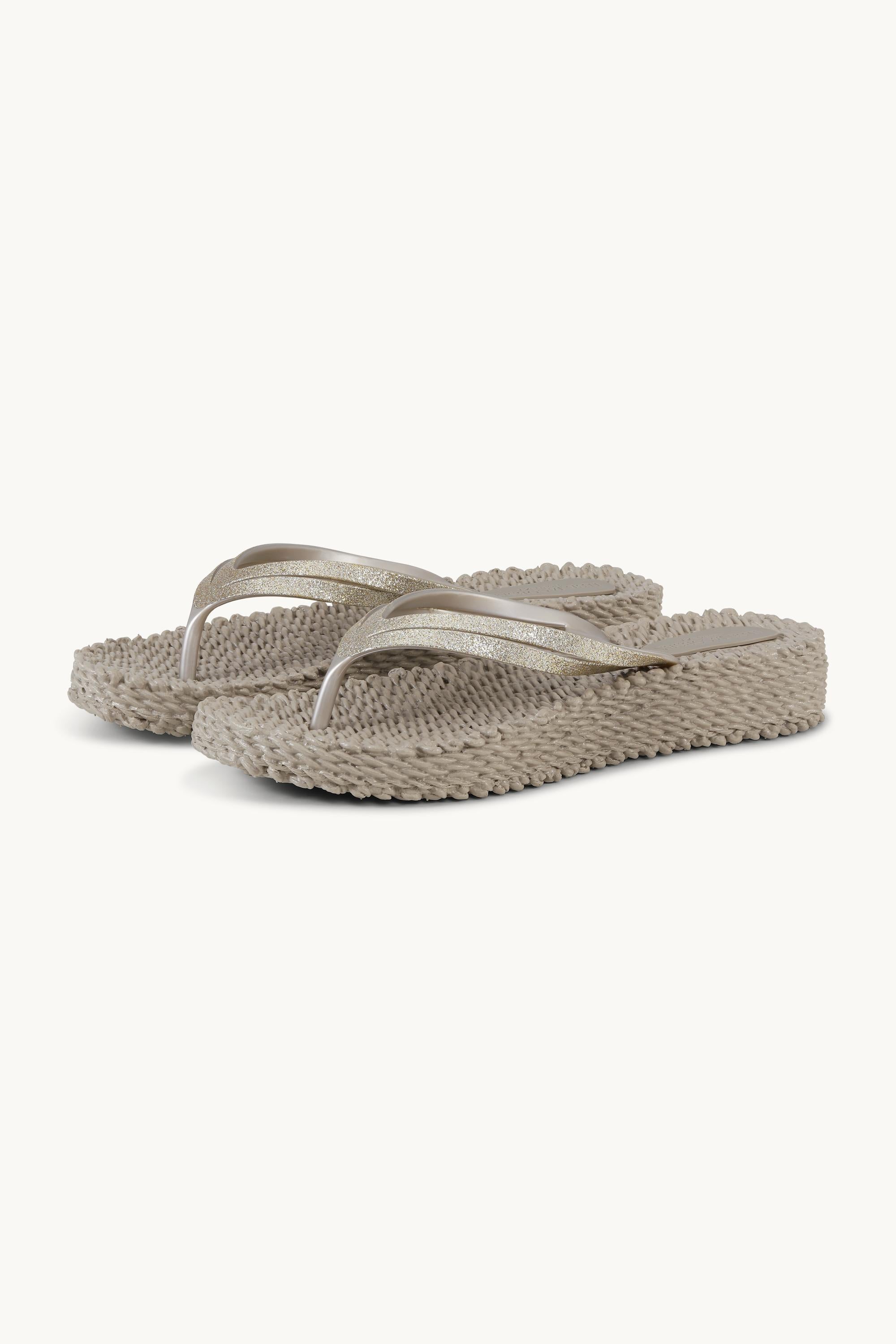 Platform Flip-flops Glitter - Atmosphere