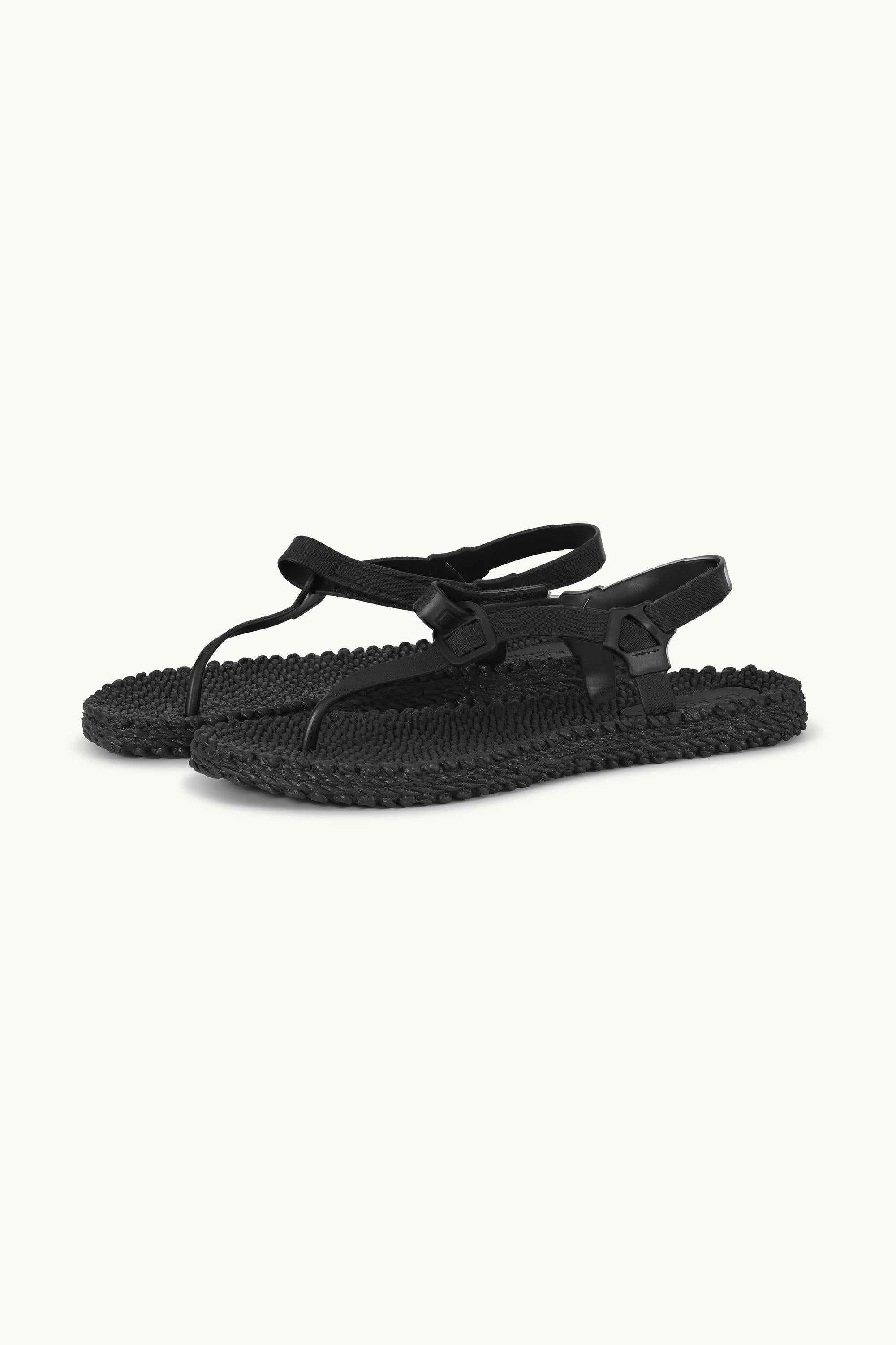 Tongs joyeuses - Noir