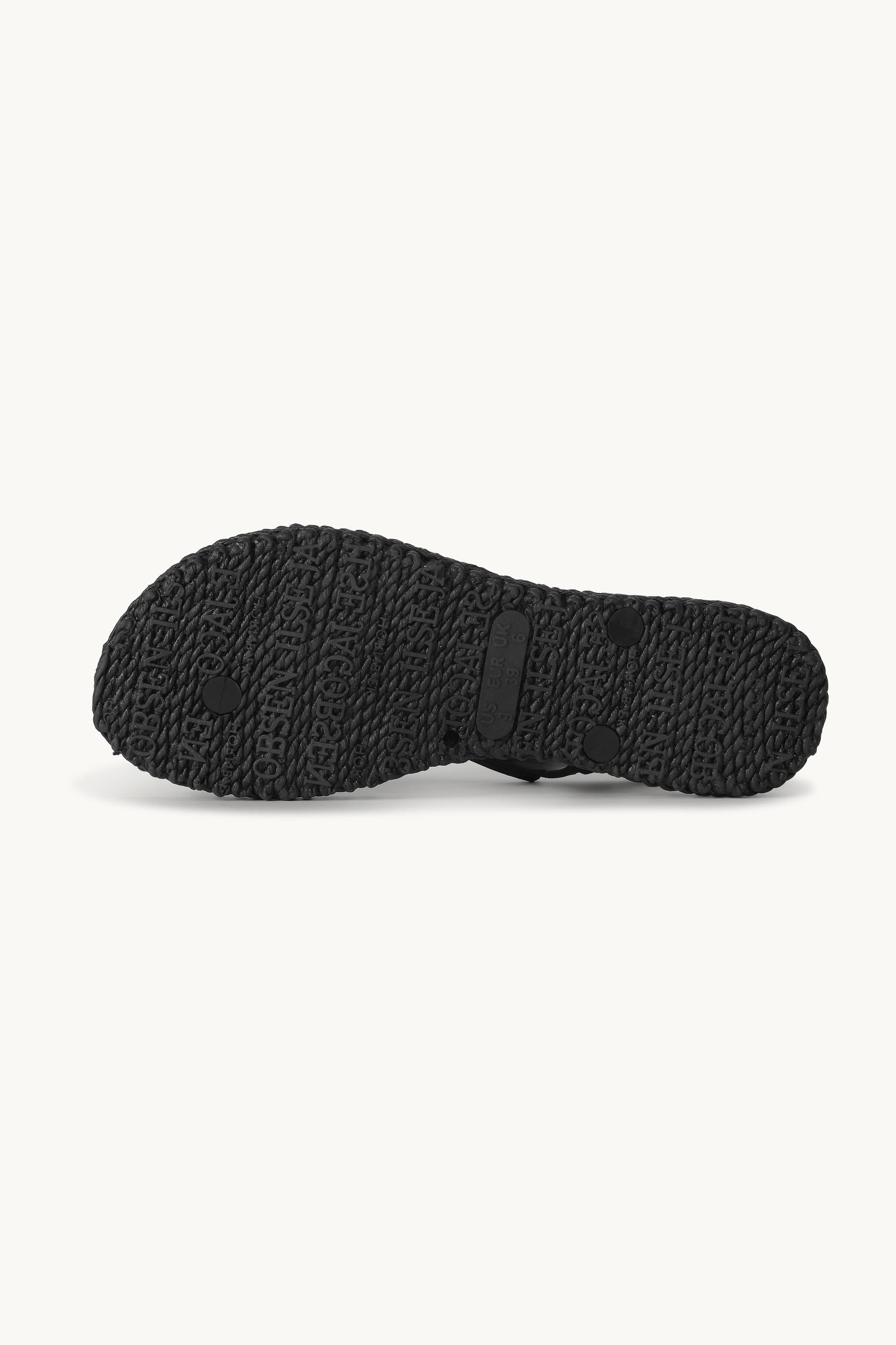 Tongs joyeuses - Noir