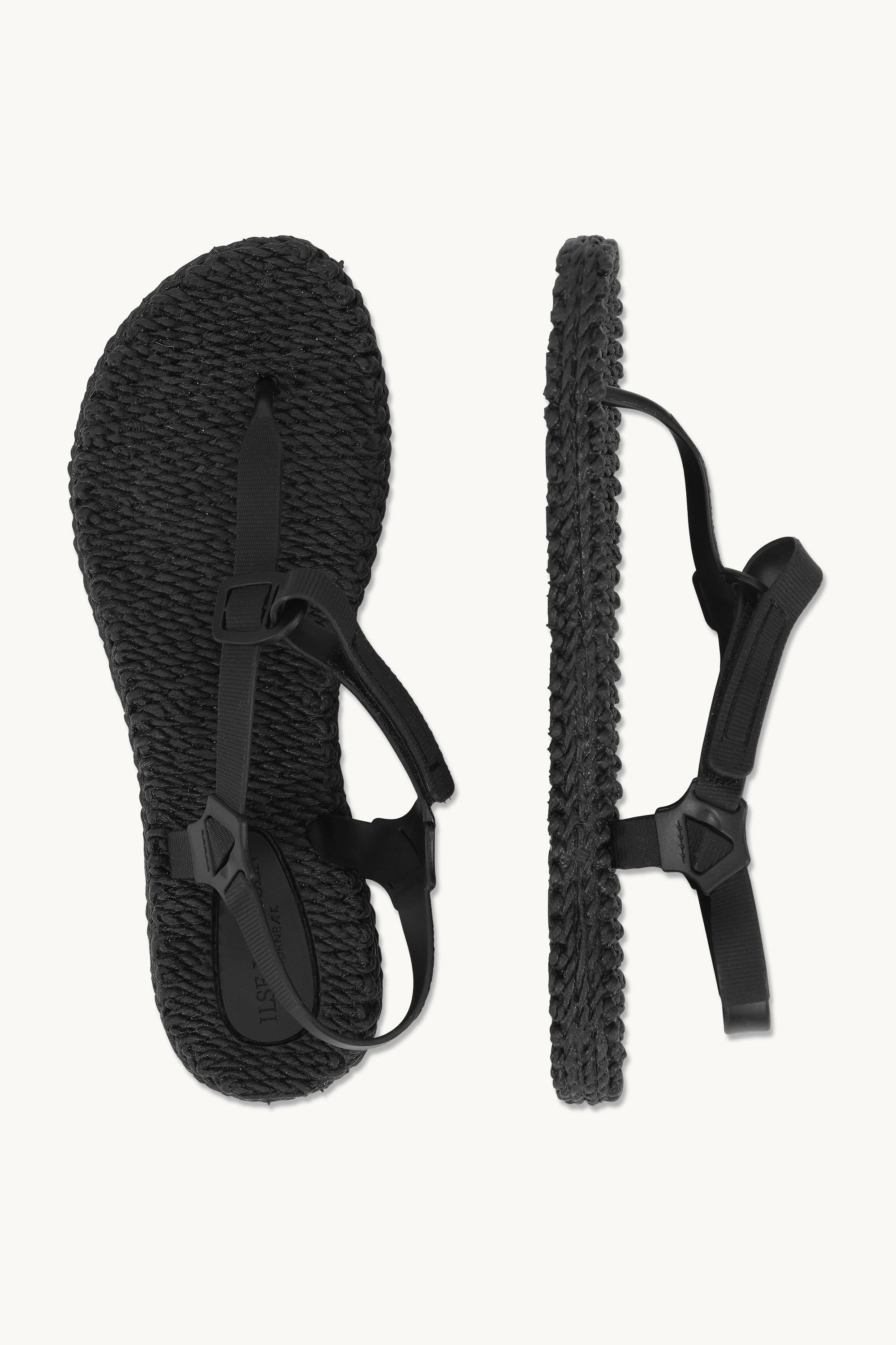 Tongs joyeuses - Noir