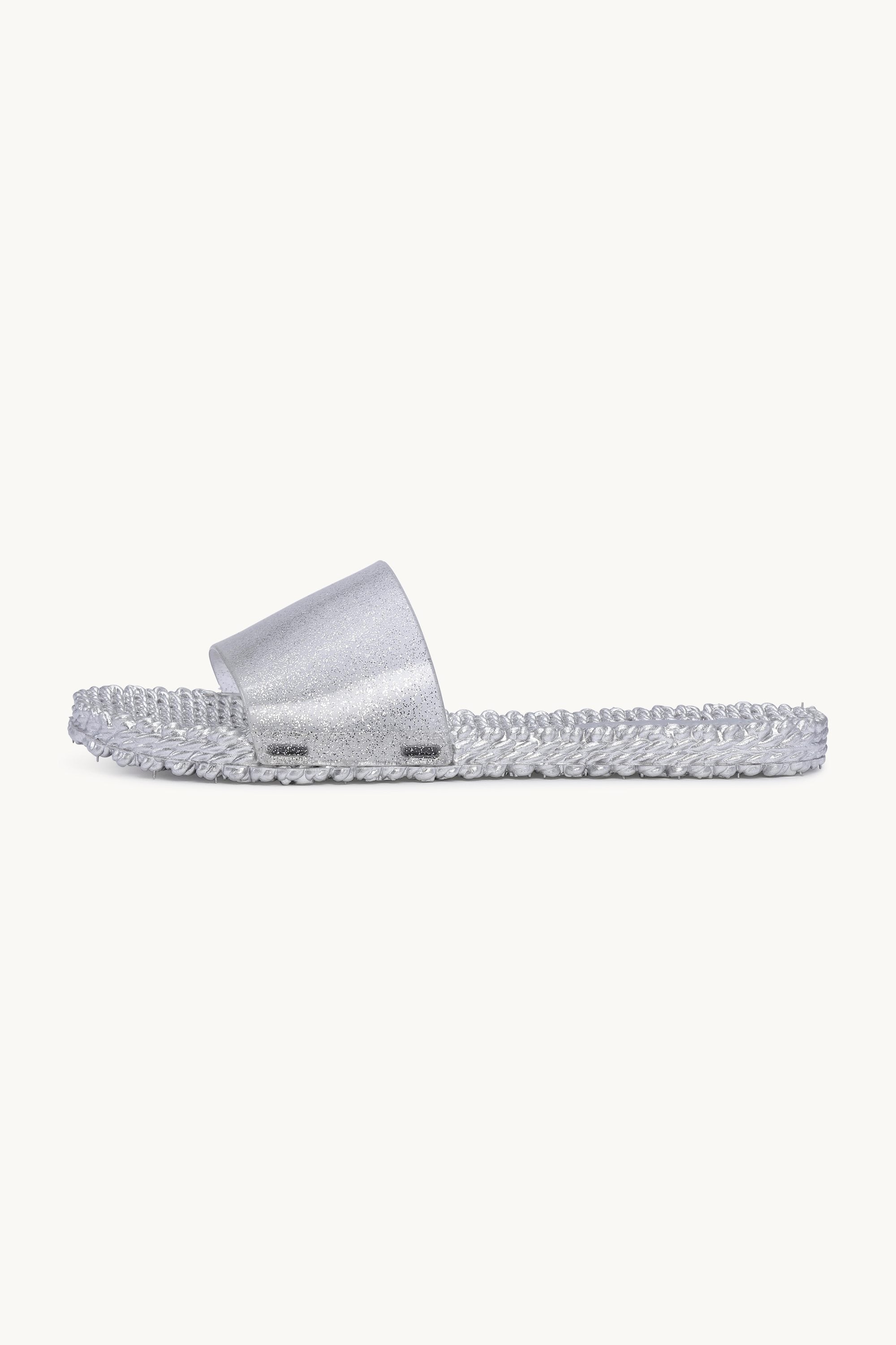 Tongs à enfiler - Argent