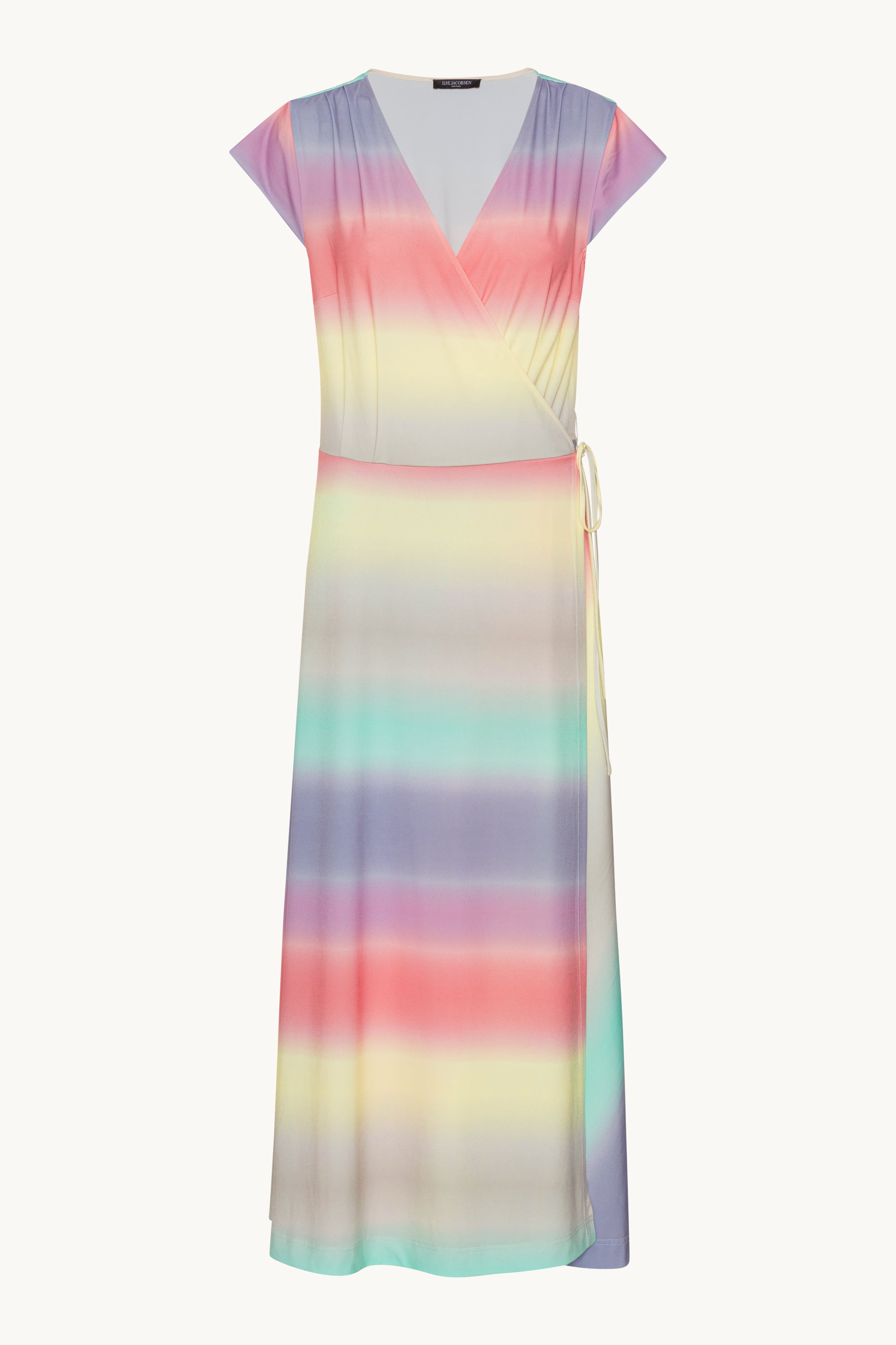 Robe Longue Portefeuille - Faded Sunset