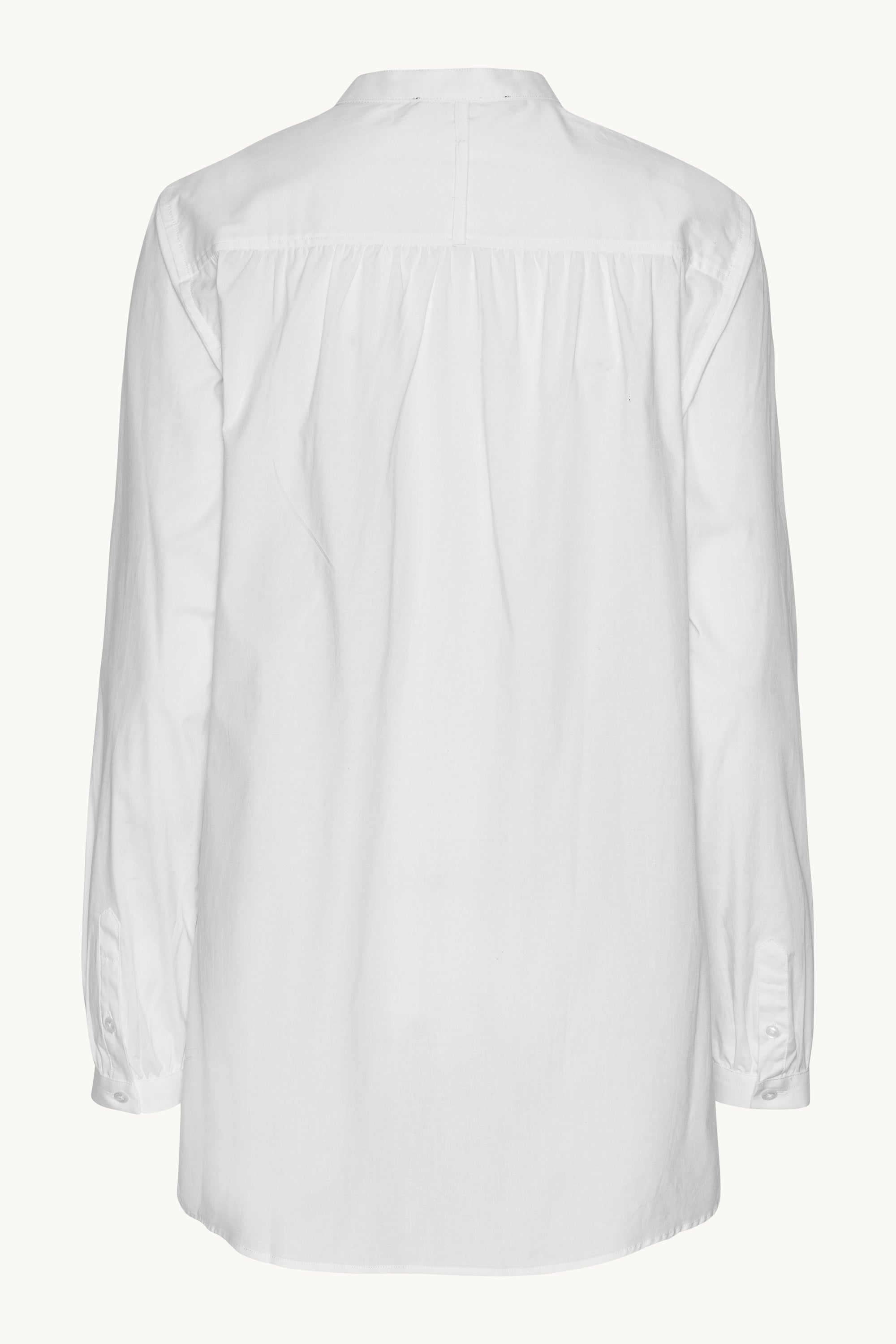 Chemise Classique Dos Long - White