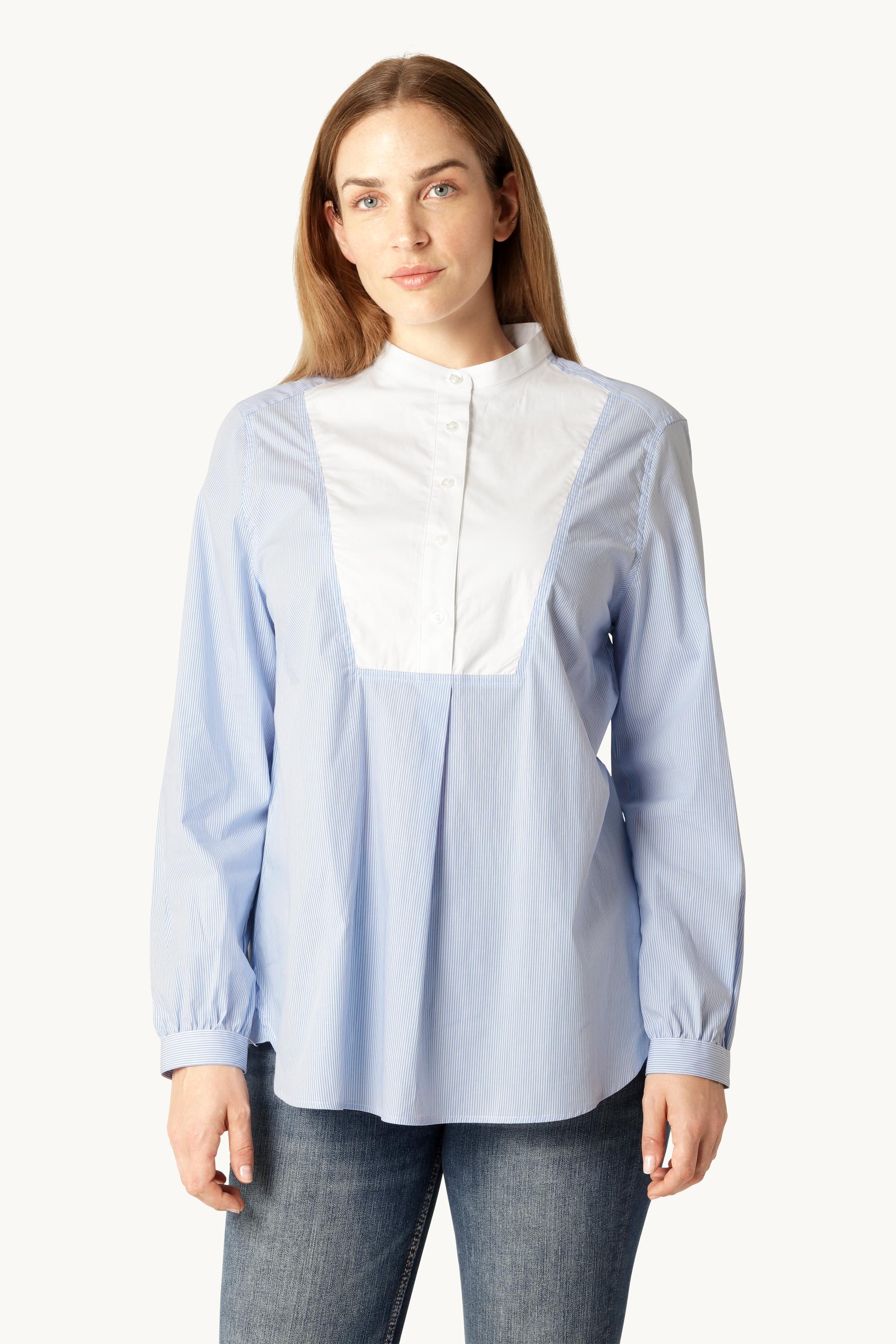 Chemise Classique Dos Long Rayures - Heather