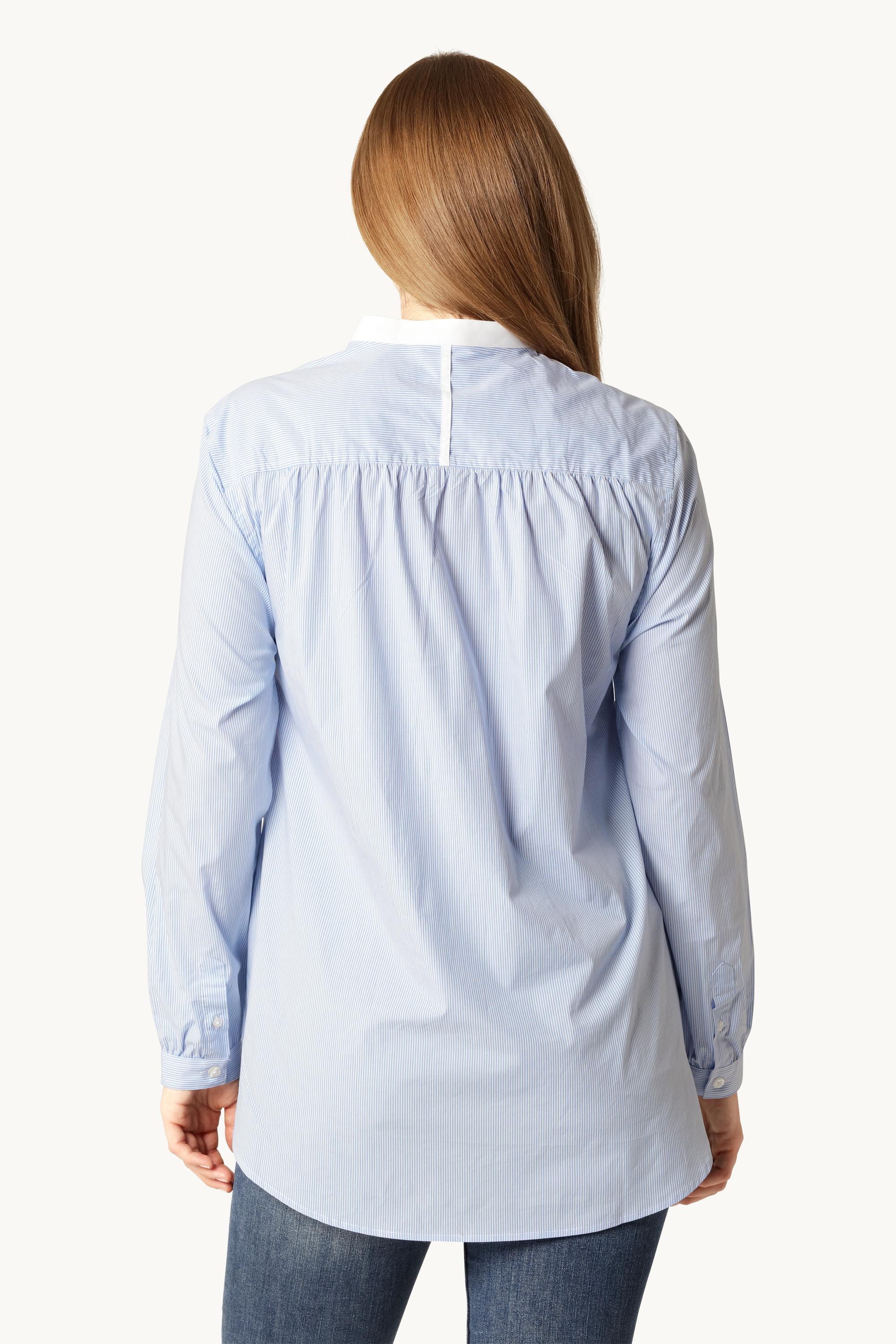 Chemise Classique Dos Long Rayures - Heather