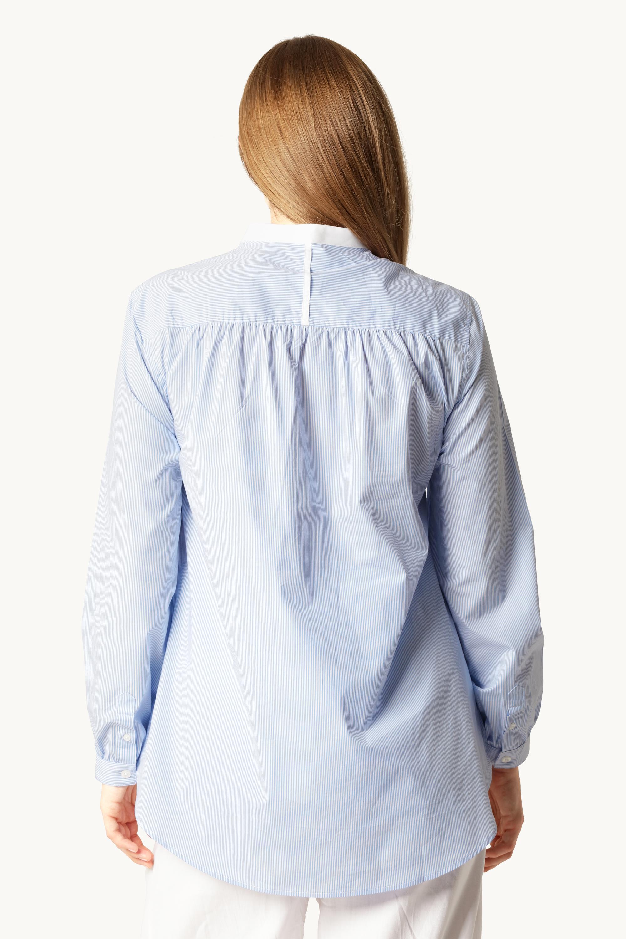 Chemise Classique Dos Long Rayures - Heather