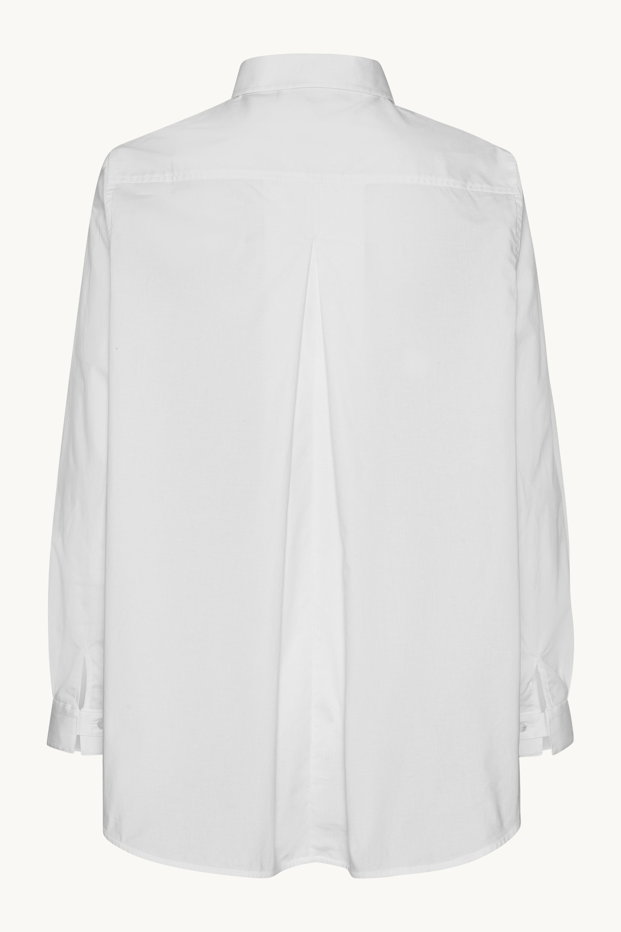 Shirt Flowy Back - White