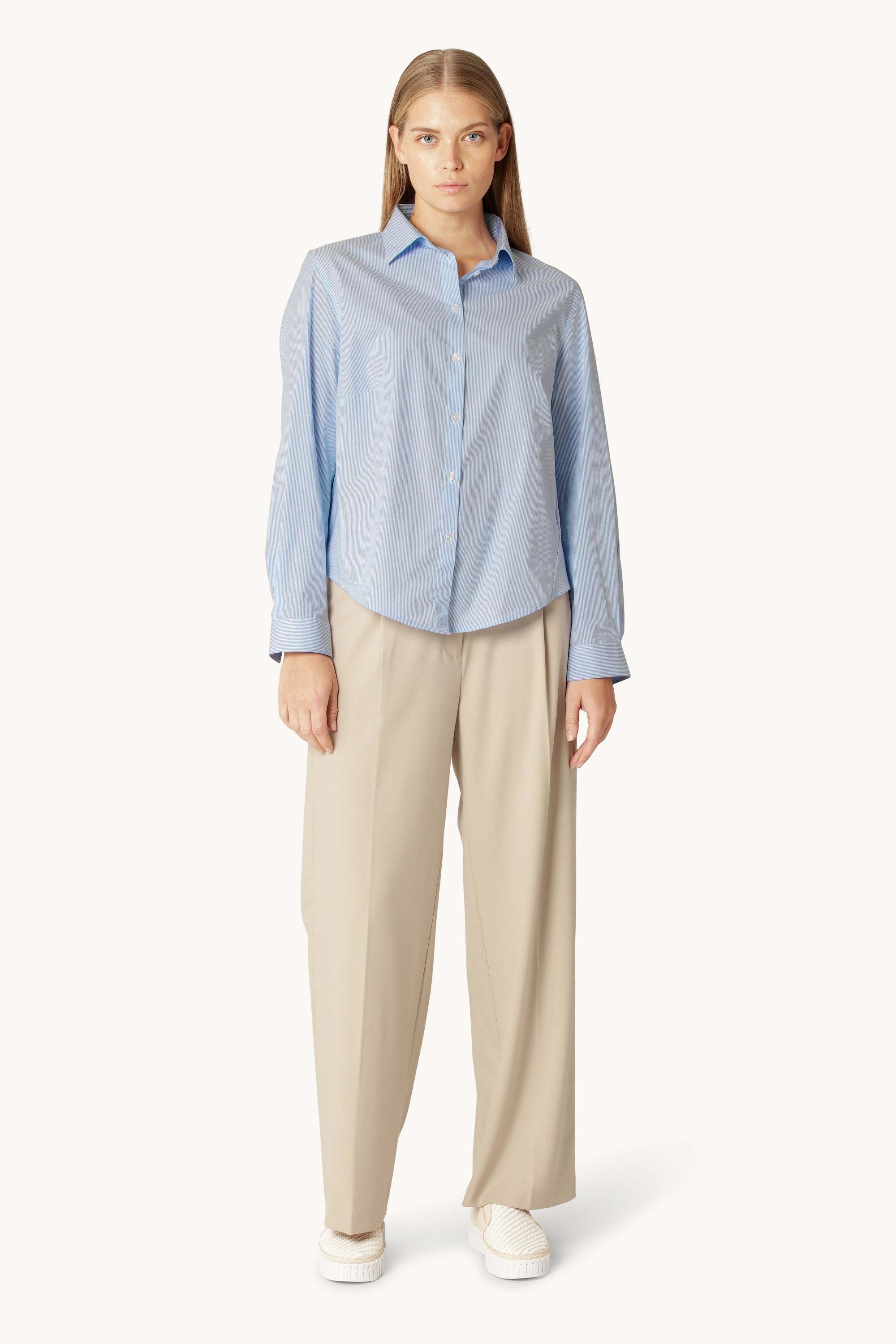 Chemise Dos Flottant Rayures - Heather