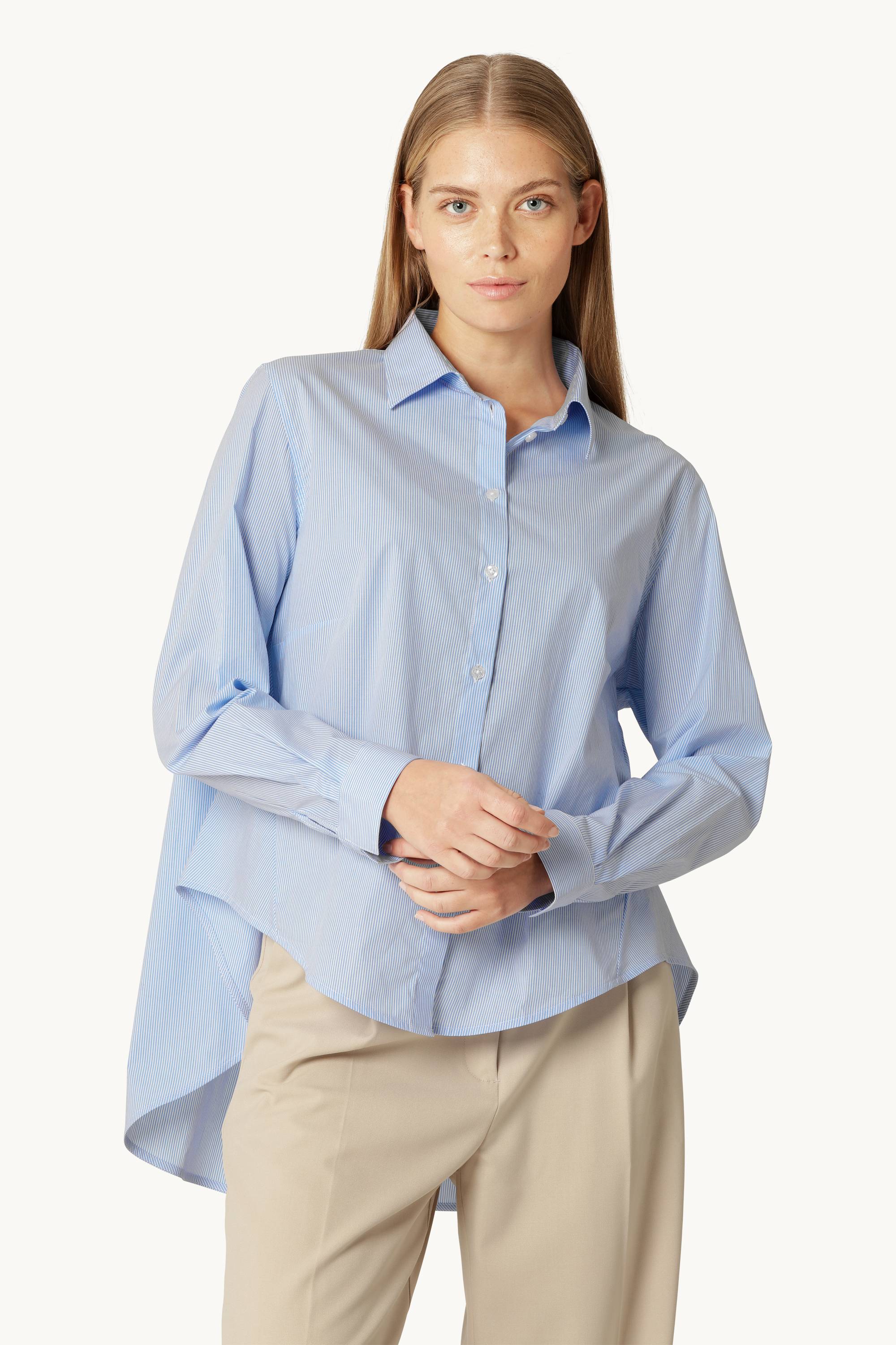 Chemise Dos Flottant Rayures - Heather