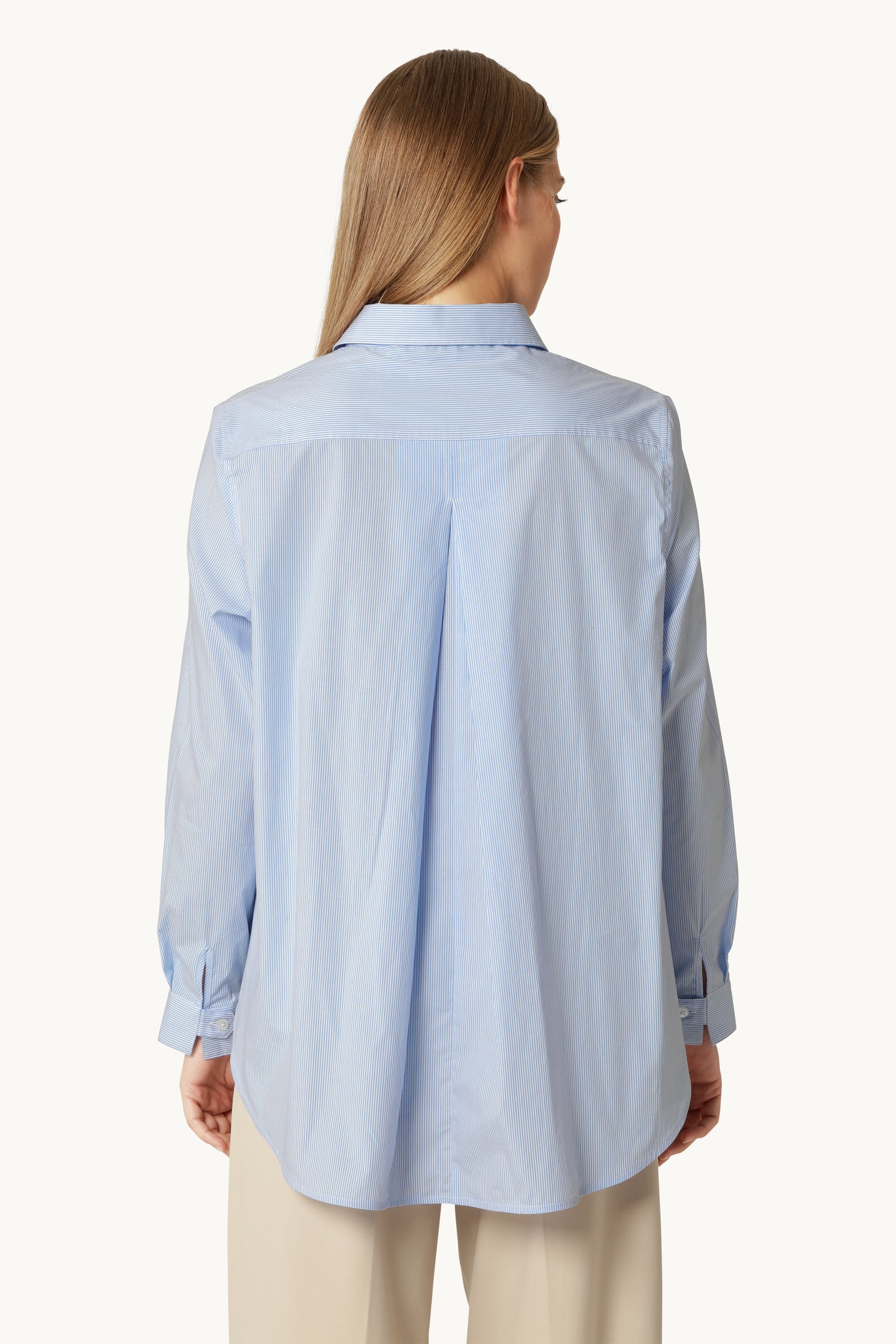 Chemise Dos Flottant Rayures - Heather