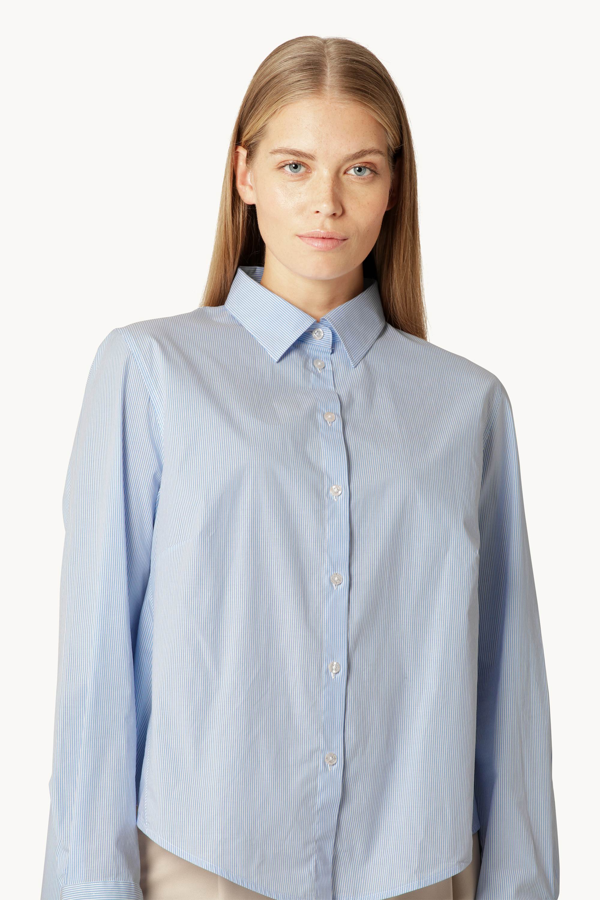 Chemise Dos Flottant Rayures - Heather
