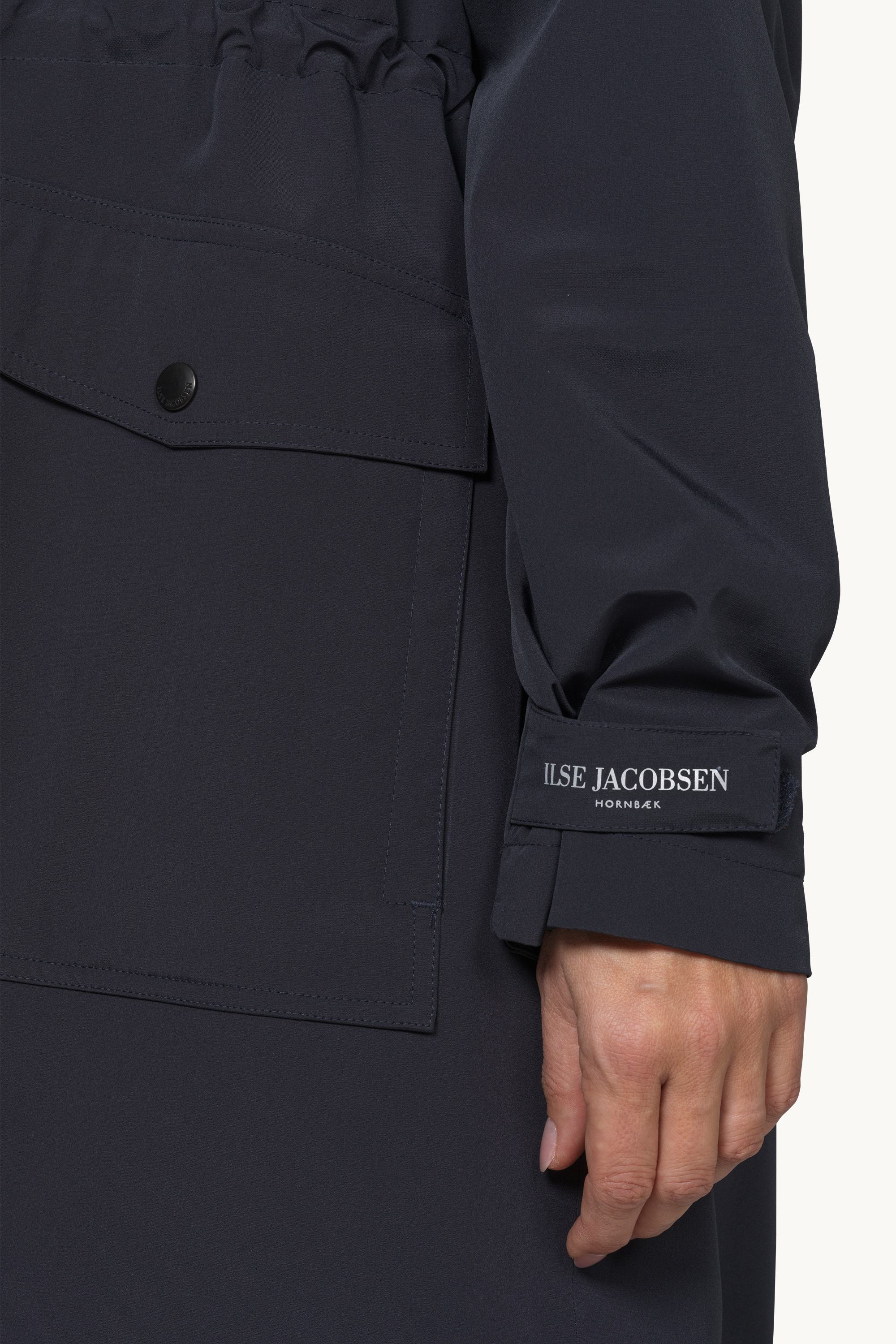 Padded Raincoat - Black