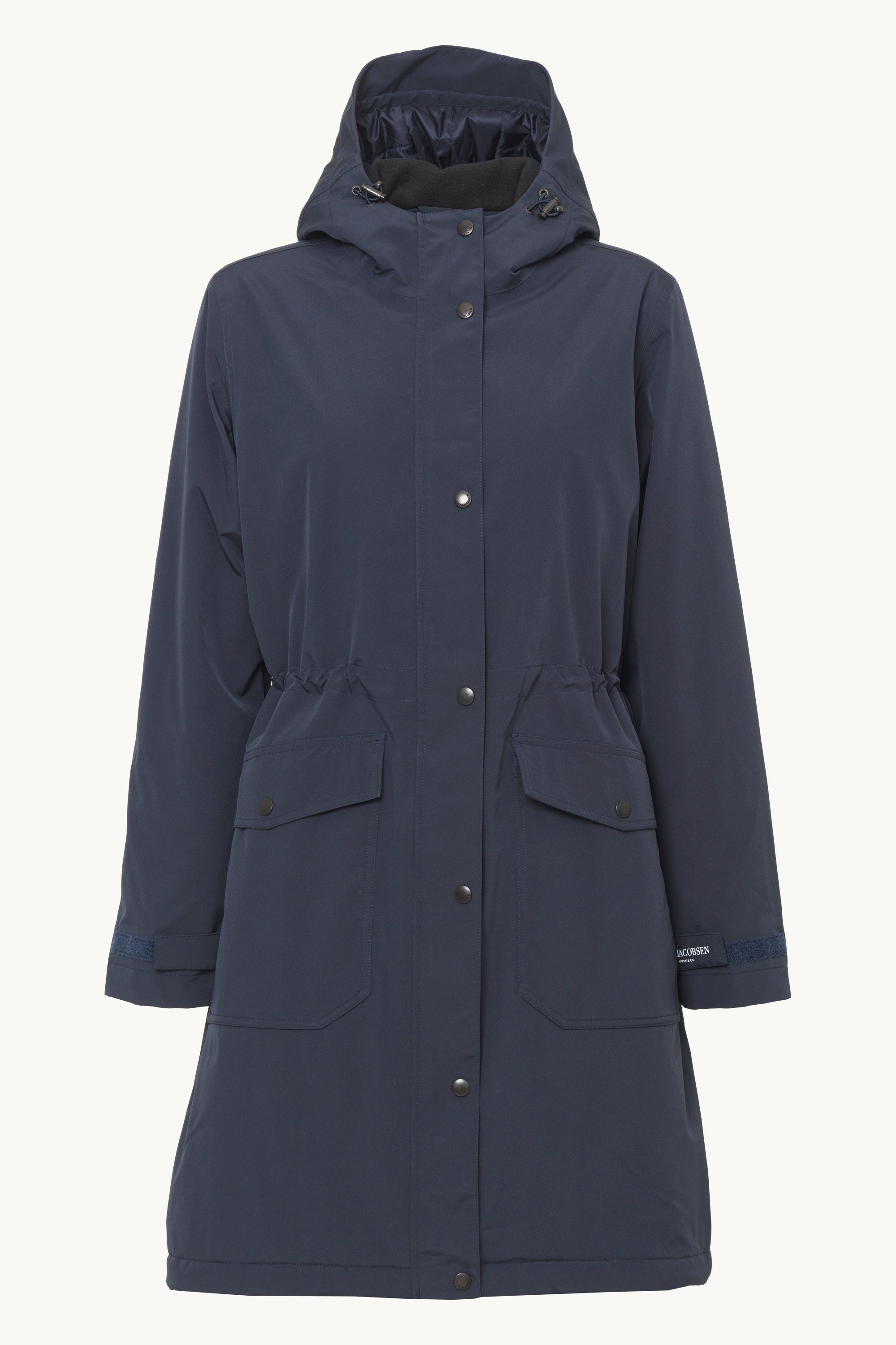 Padded Raincoat - Dark Indigo