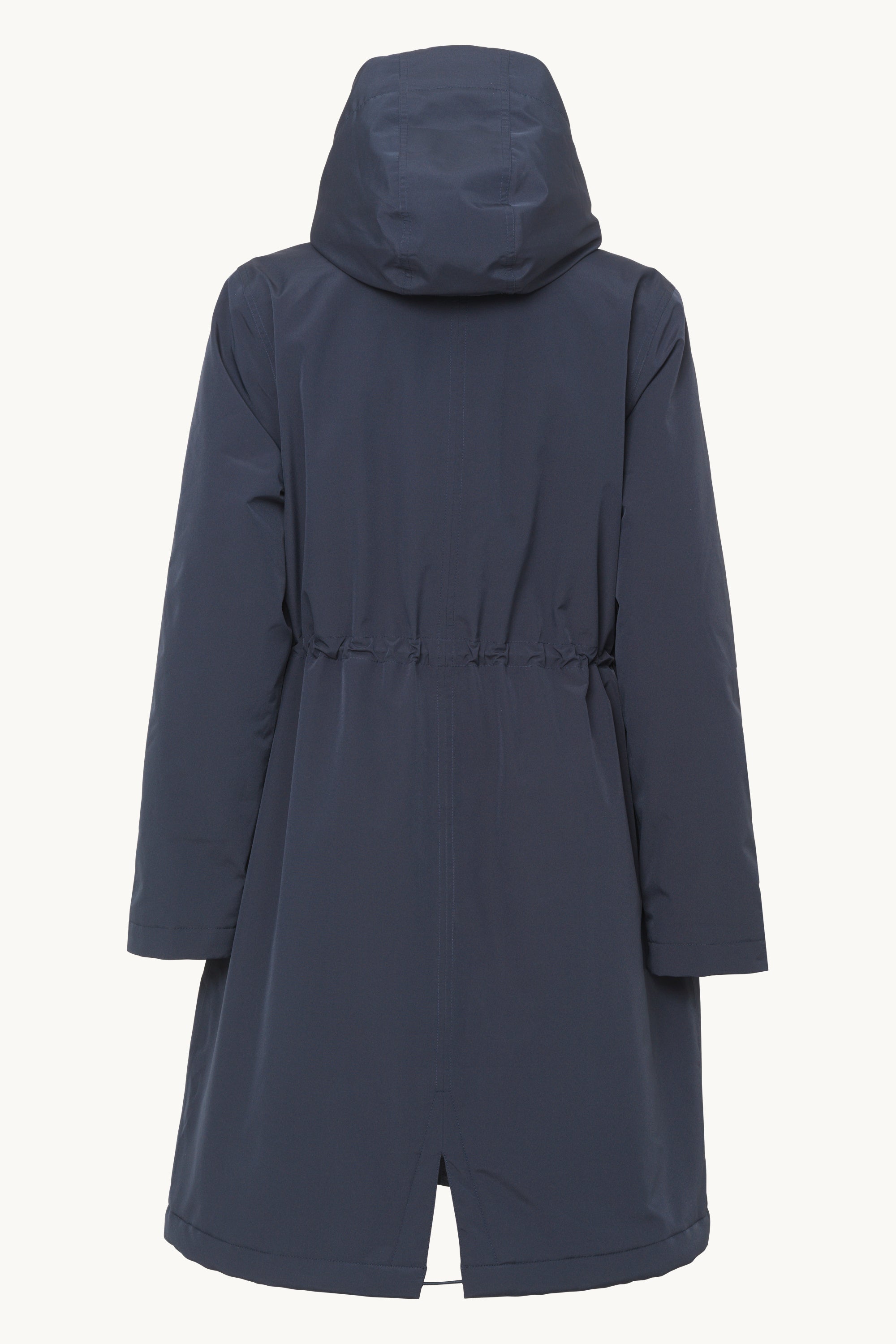 Padded Raincoat - Dark Indigo
