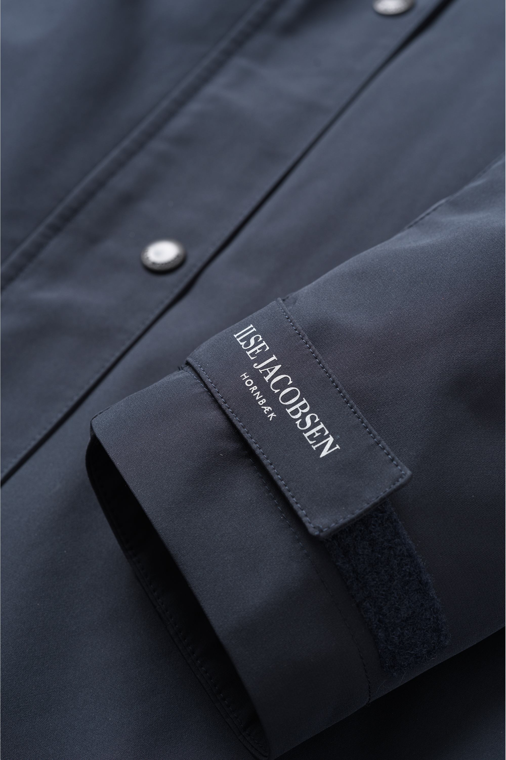 Padded Raincoat - Dark Indigo