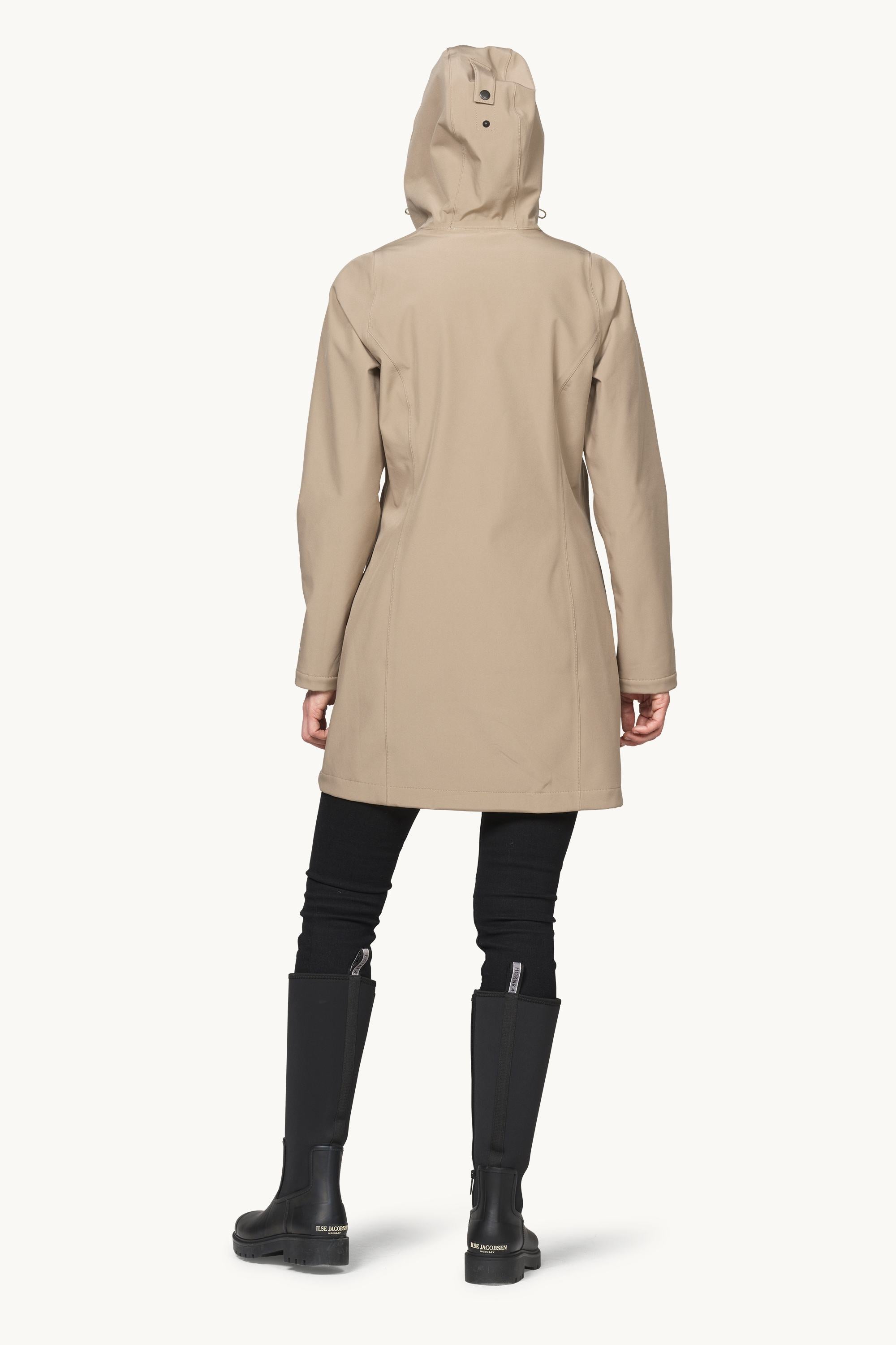 Softshell Raincoat - Greige