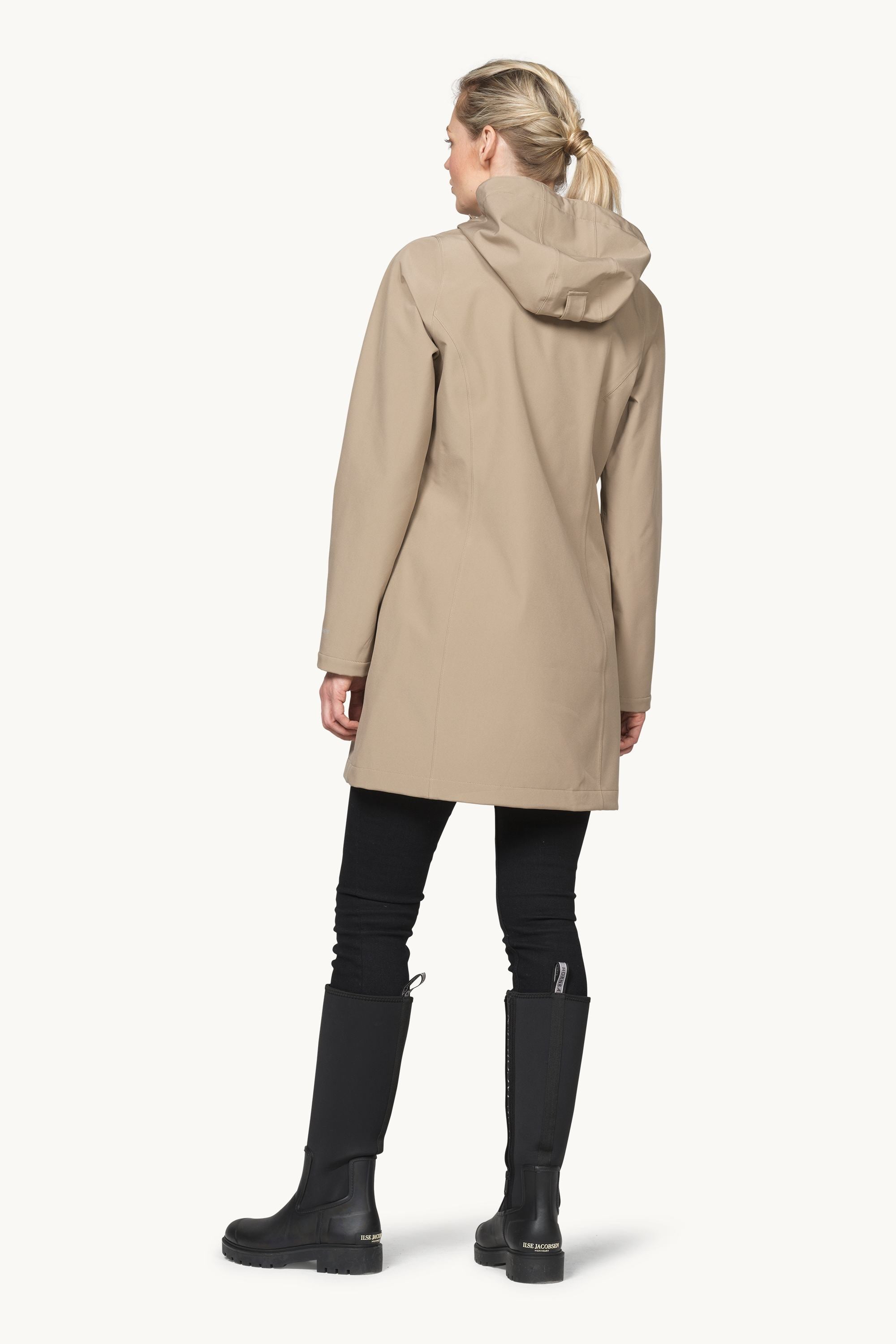Softshell Raincoat - Greige
