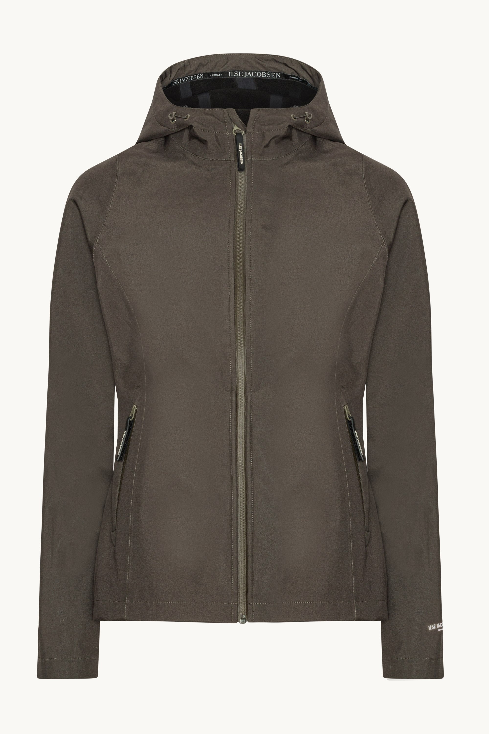 Short Softshell Raincoat - Wren