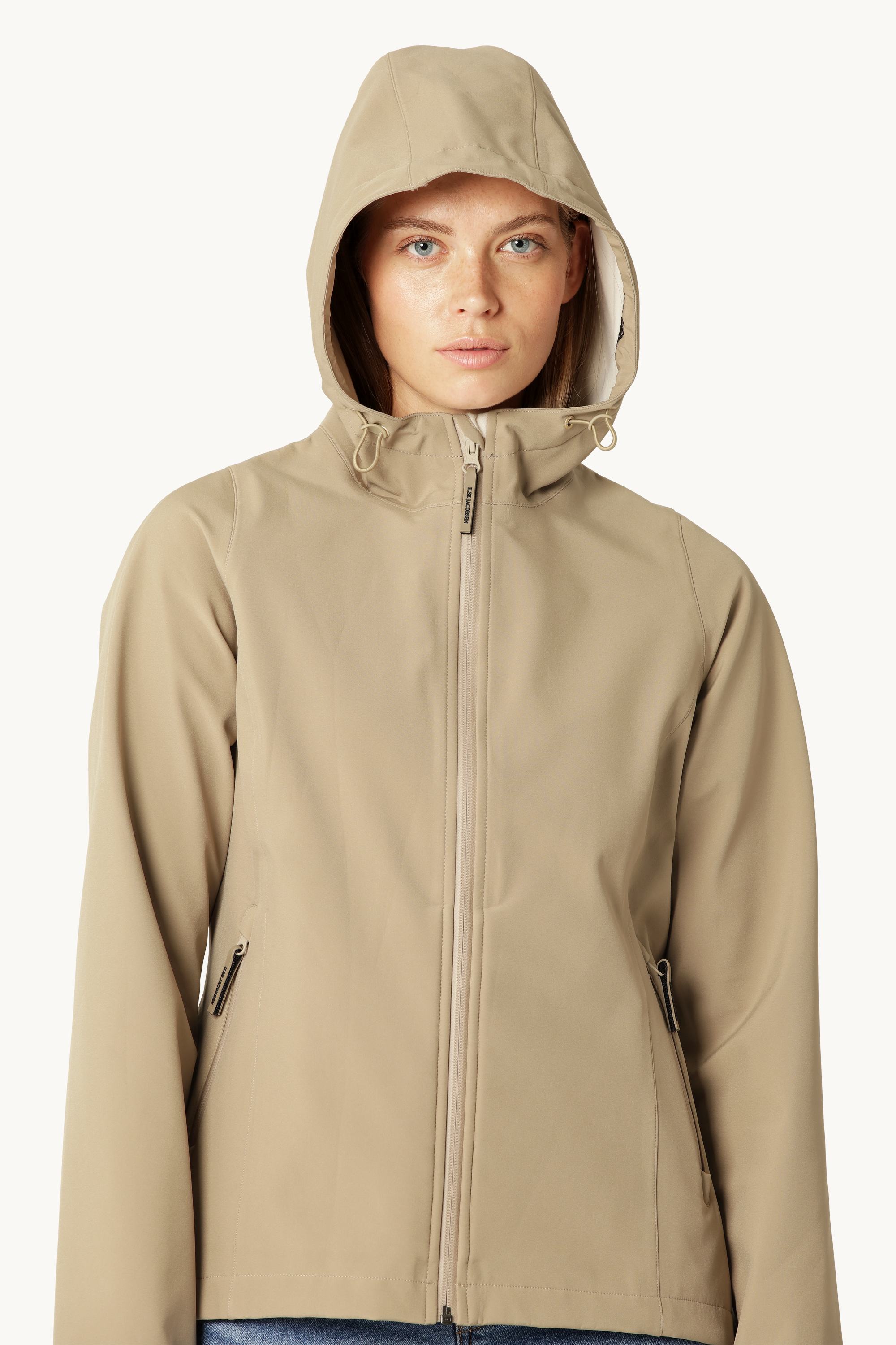 Imperméable Softshell Court - Greige