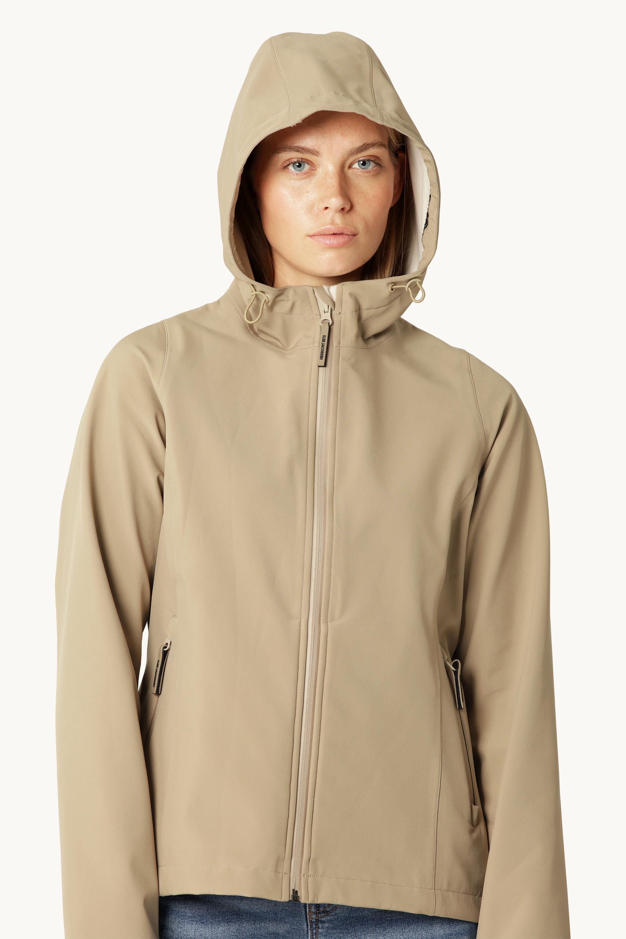 Imperméable Softshell Court - Greige