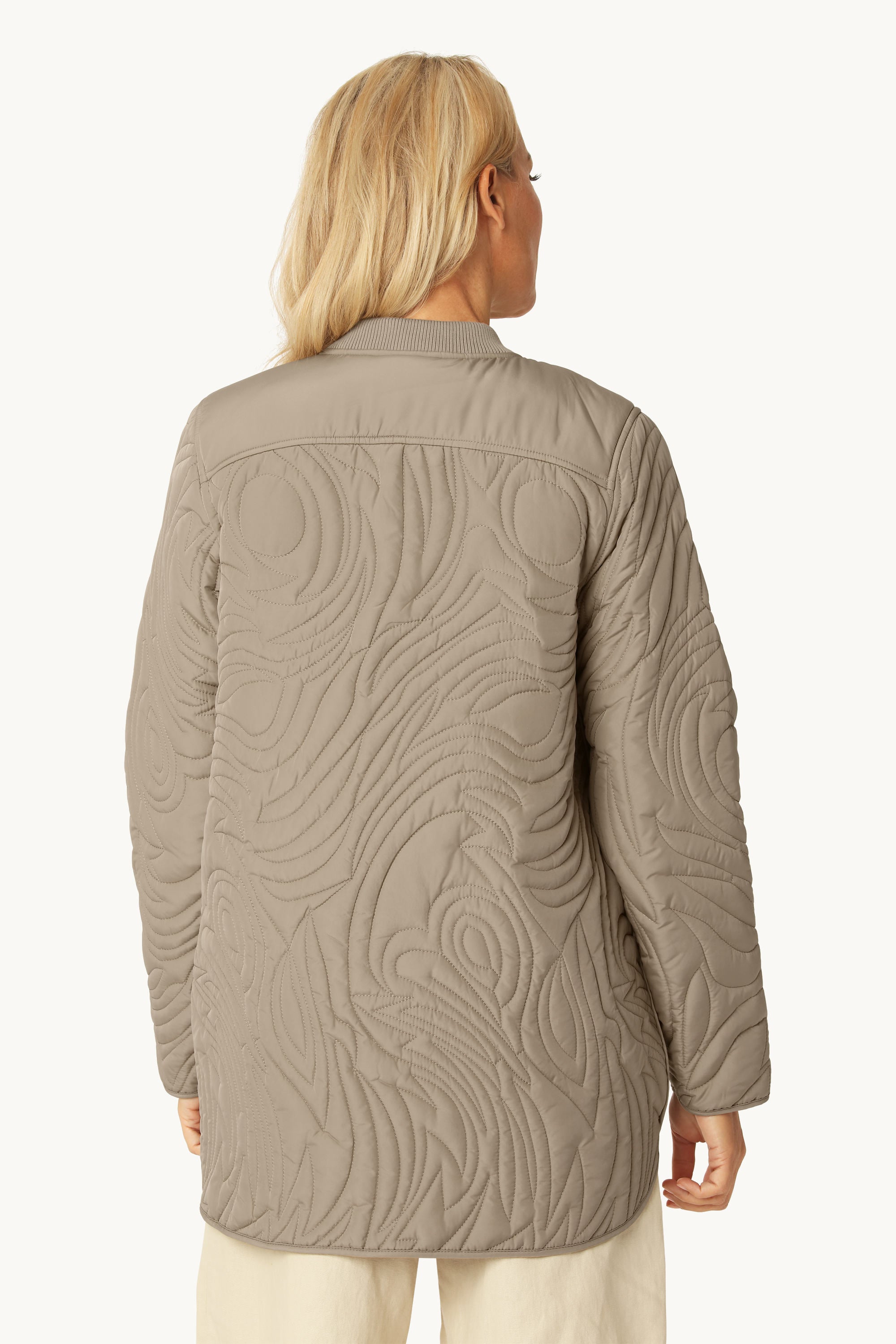 Short Quilt Jacket - Coriander