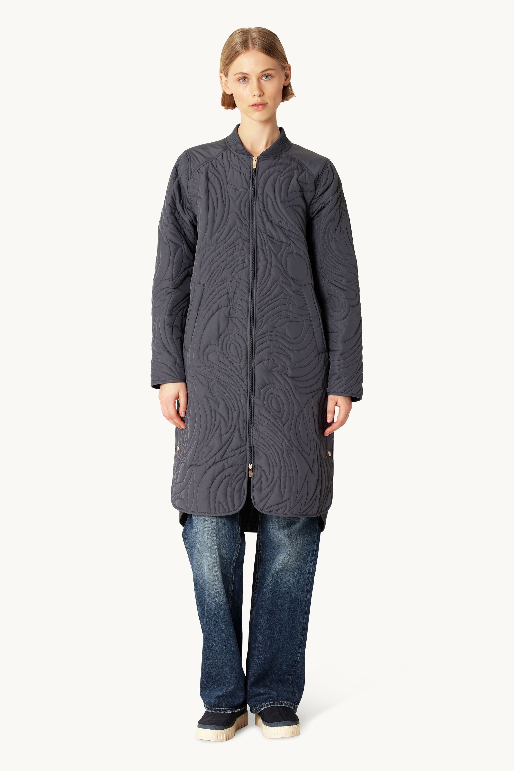 Quilt Jacket - Ombre Blue