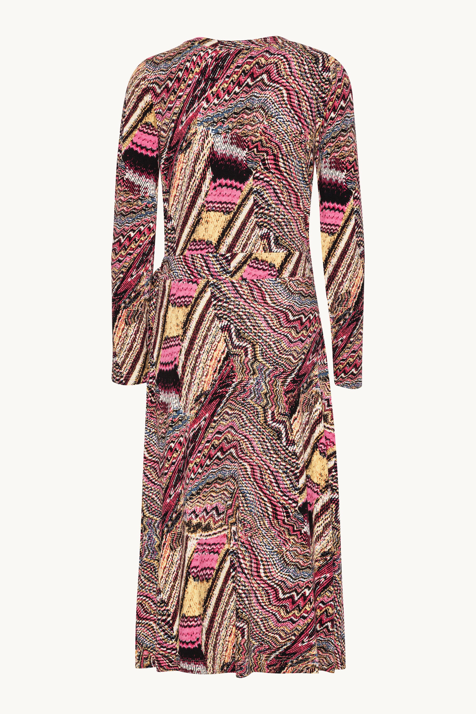 Robe portefeuille coquillage Elisa - Rose rosé