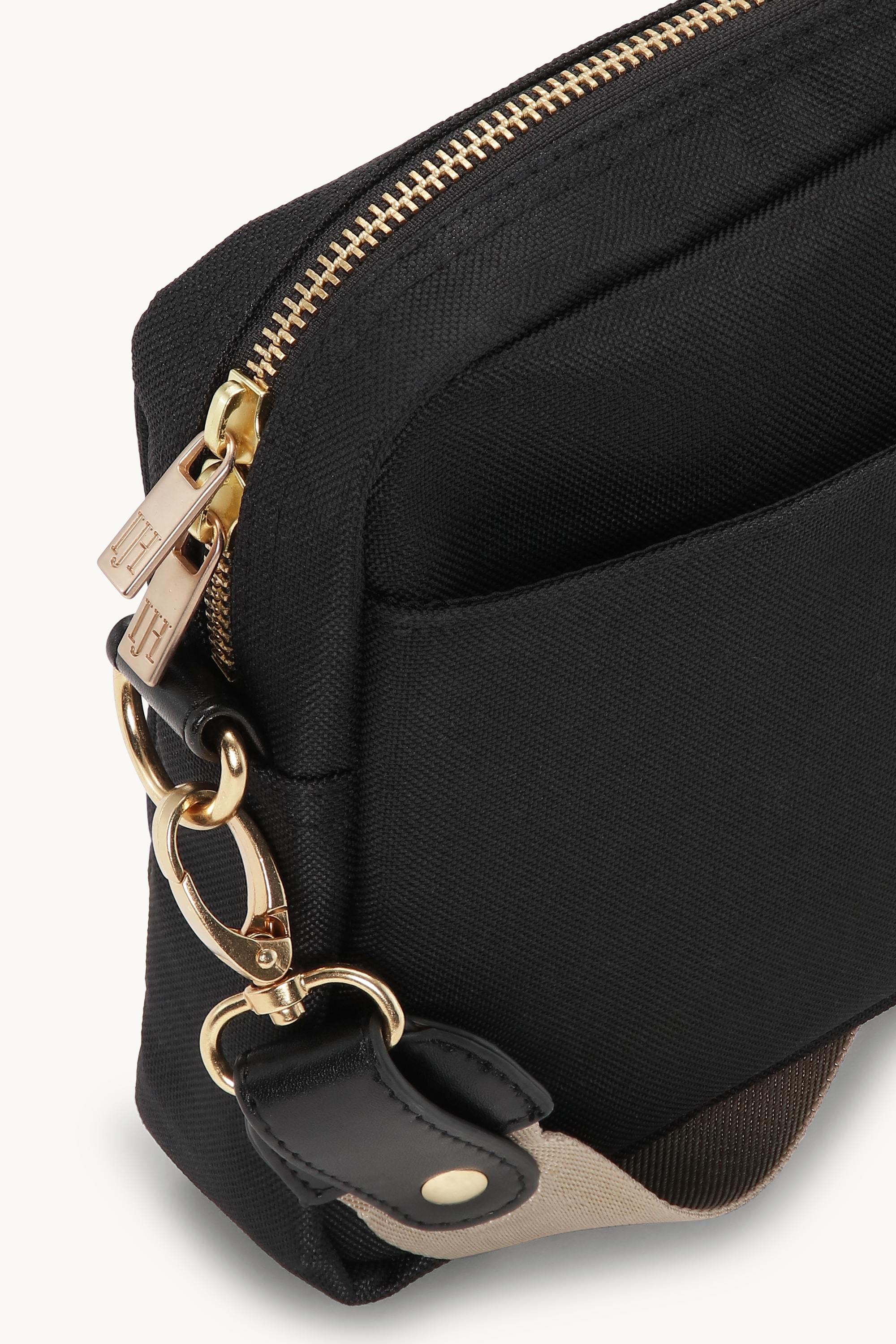 Travel Crossbody Bag - Black