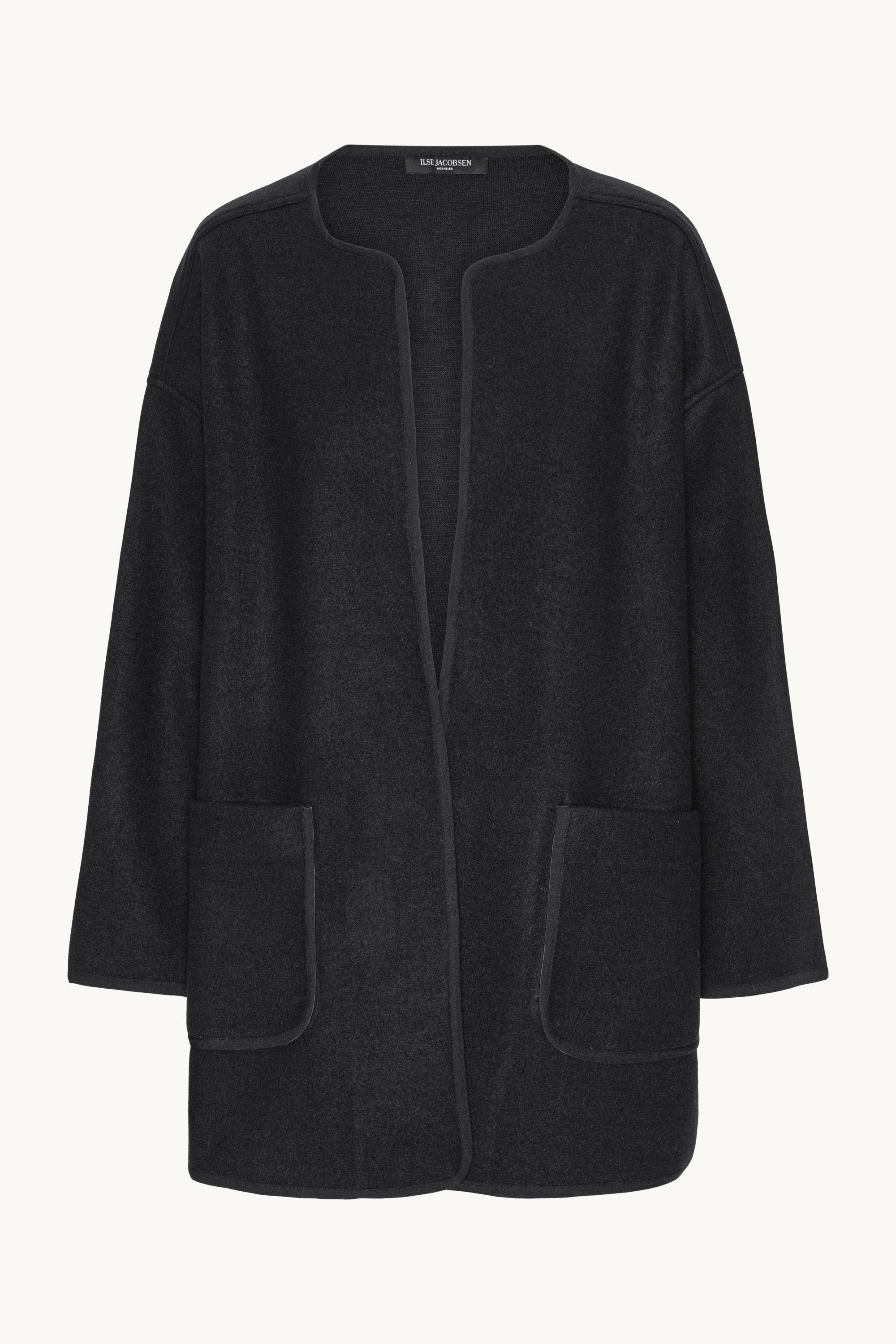 Felted Casual Jacket - Dark Indigo