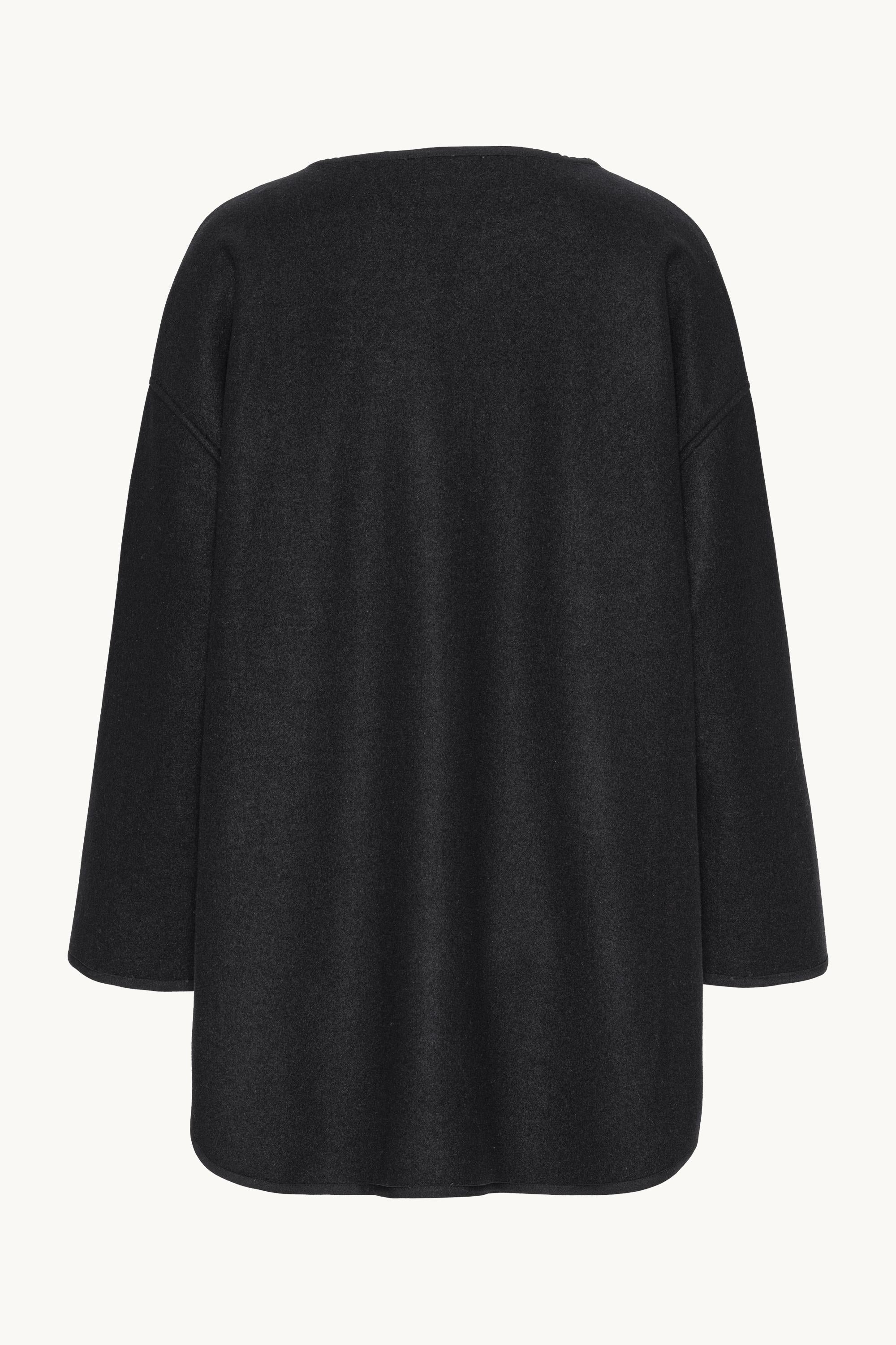 Felted Casual Jacket - Dark Indigo