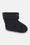 Ilse Jacobsen Hornbæk Footwear Fleece socks for RUB2 Short Rainboots Socks 001120 Black Creme
