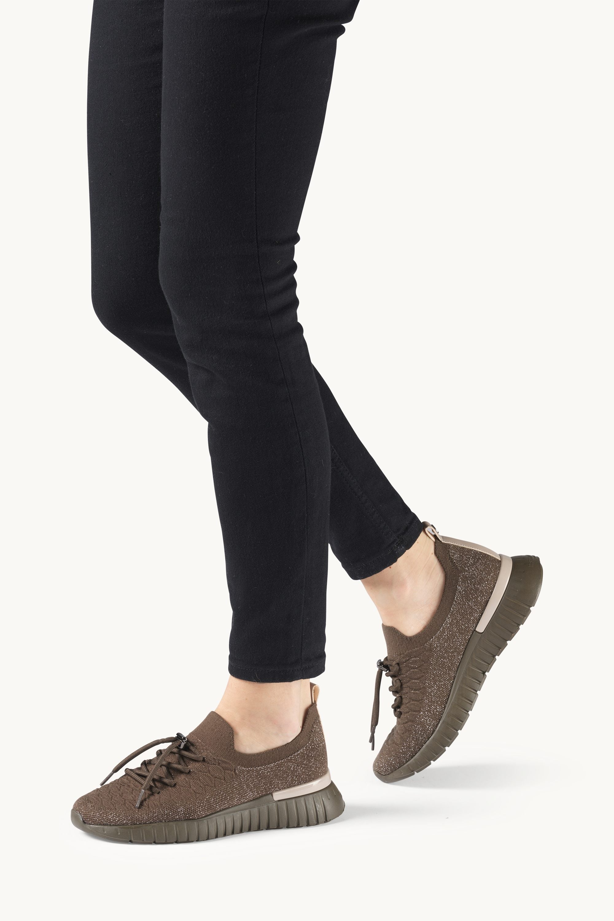 Sporty Sneakers - Dark Olive Dark Olive