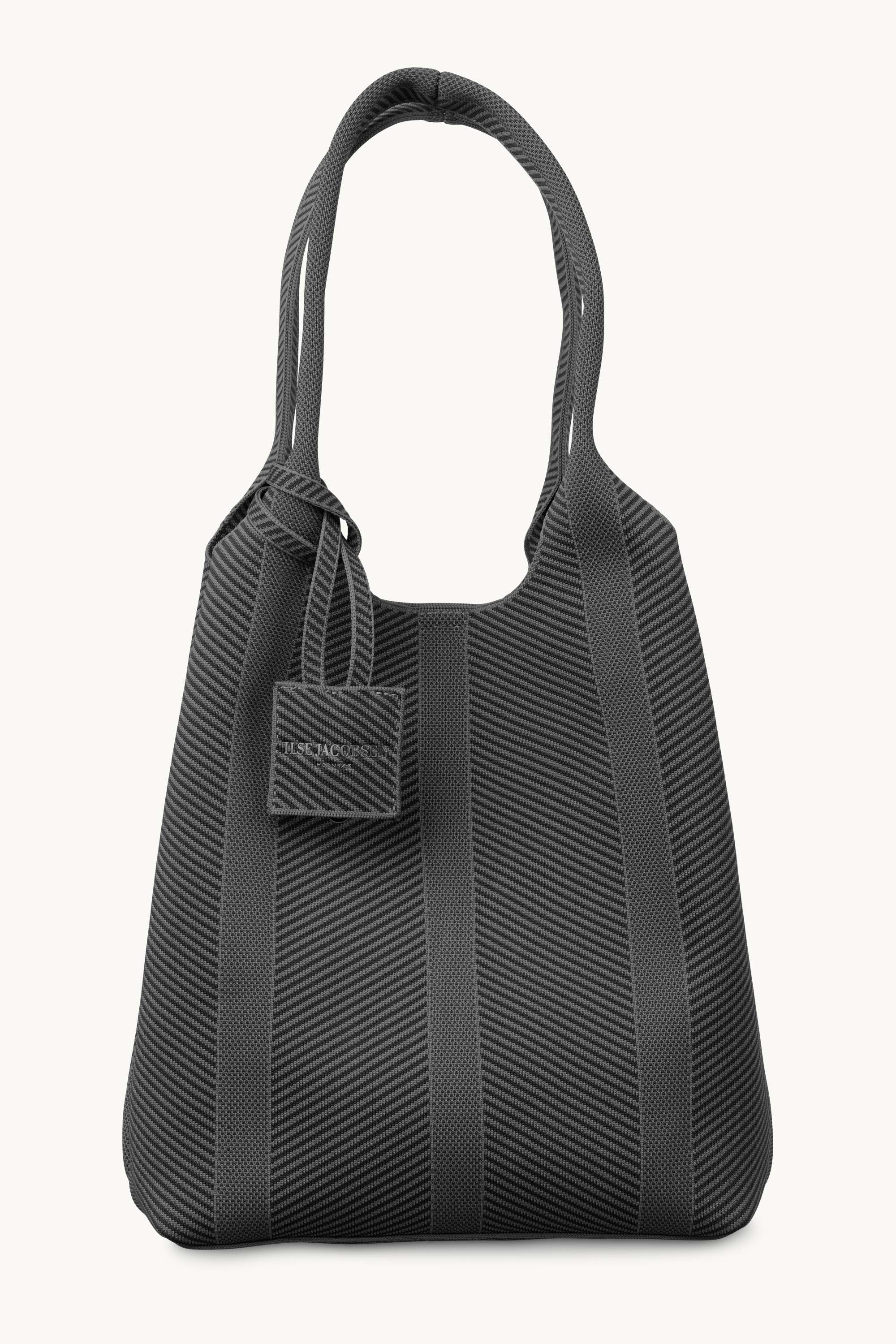 Knitted Bag - Black Gun metal