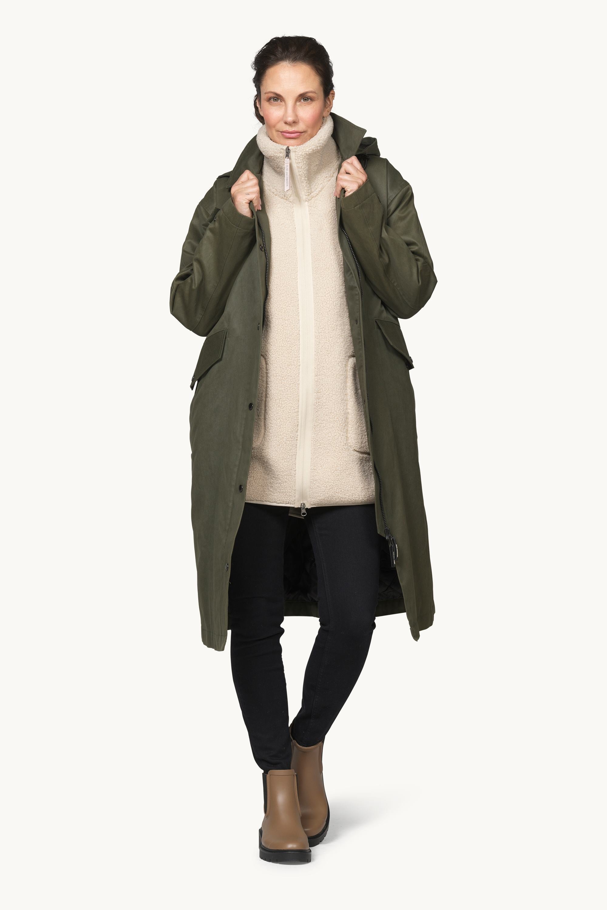 Padded Coat - Army