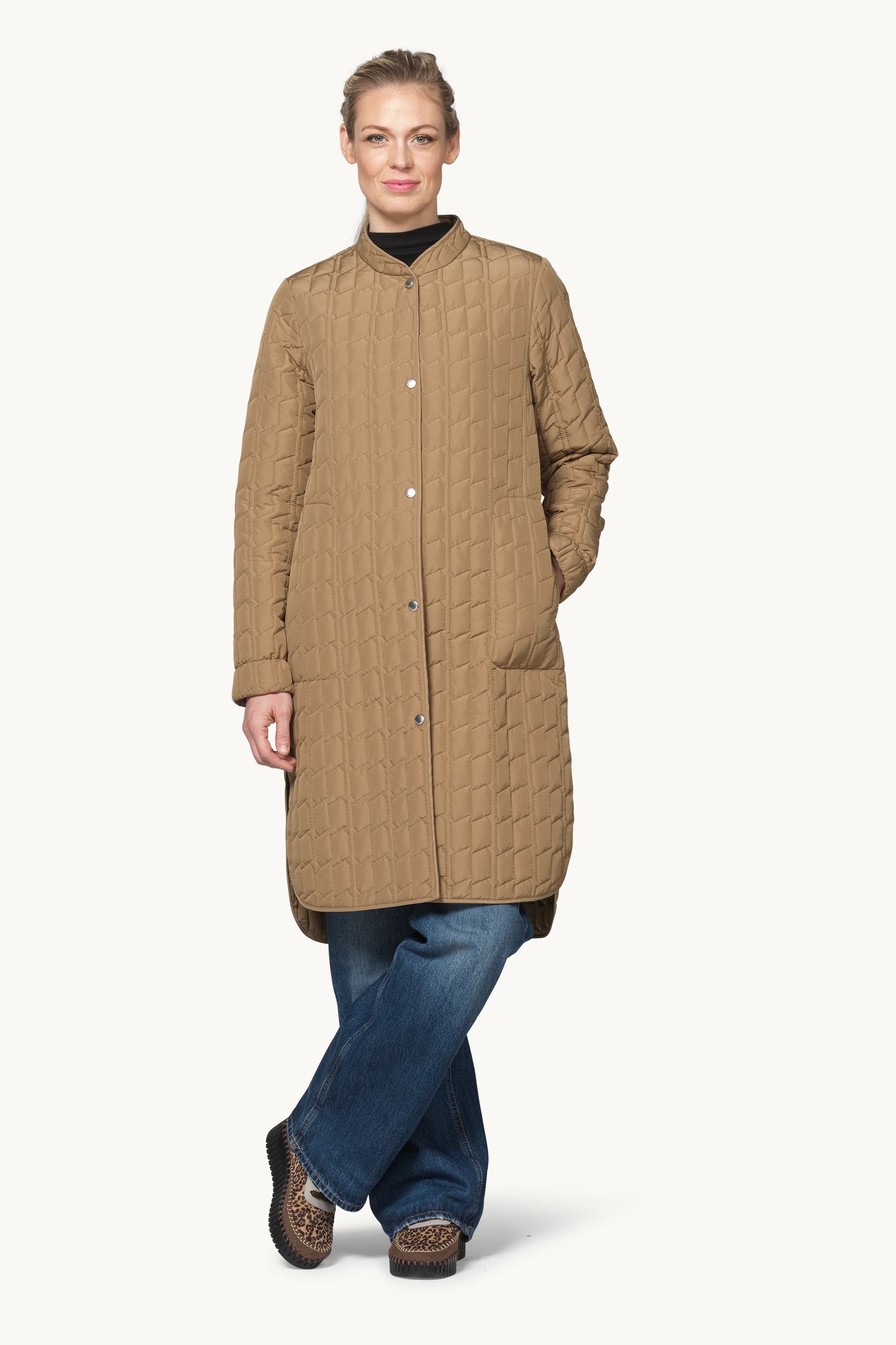 Quilt Coat - Sepia Tint