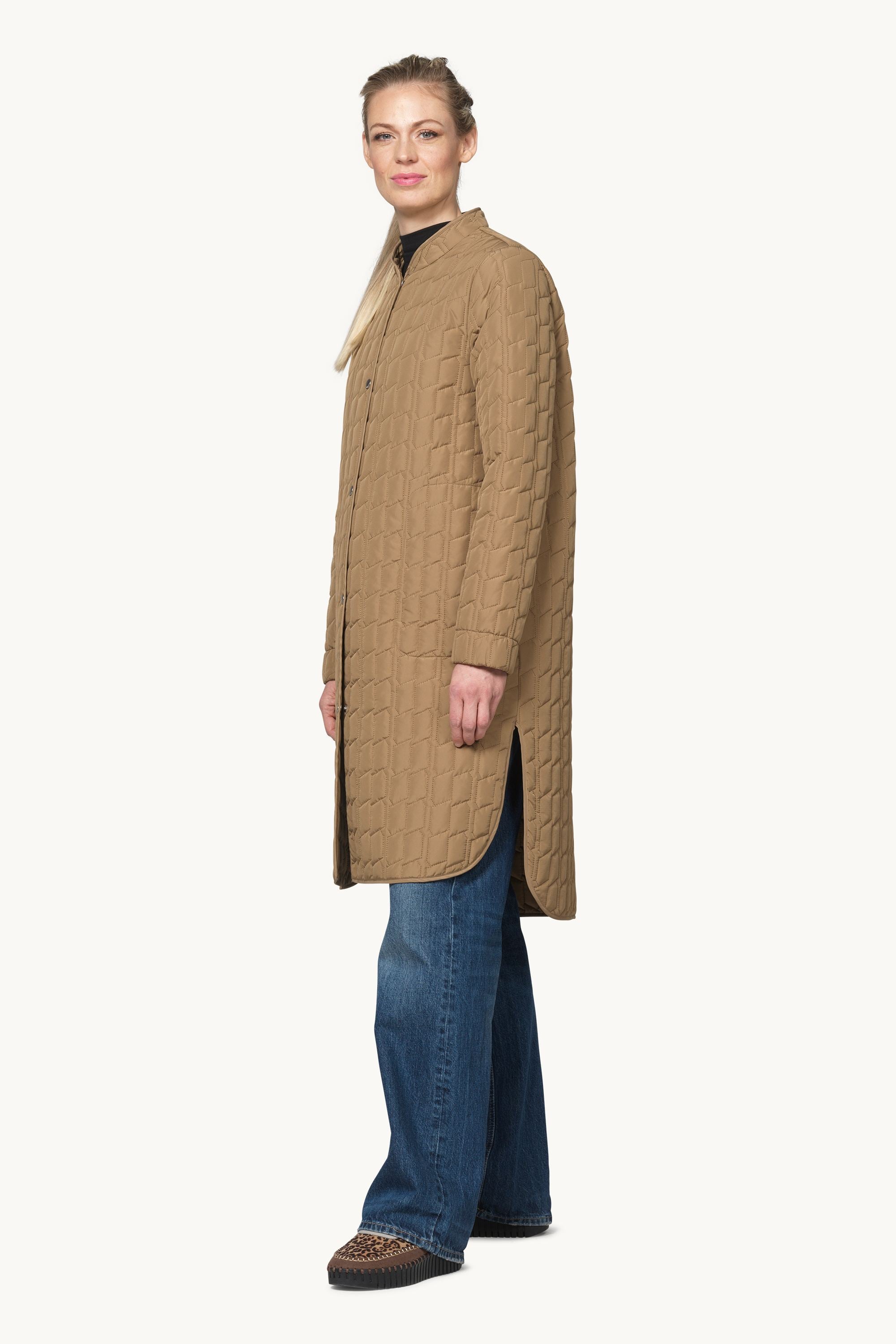 Quilt Coat - Sepia Tint