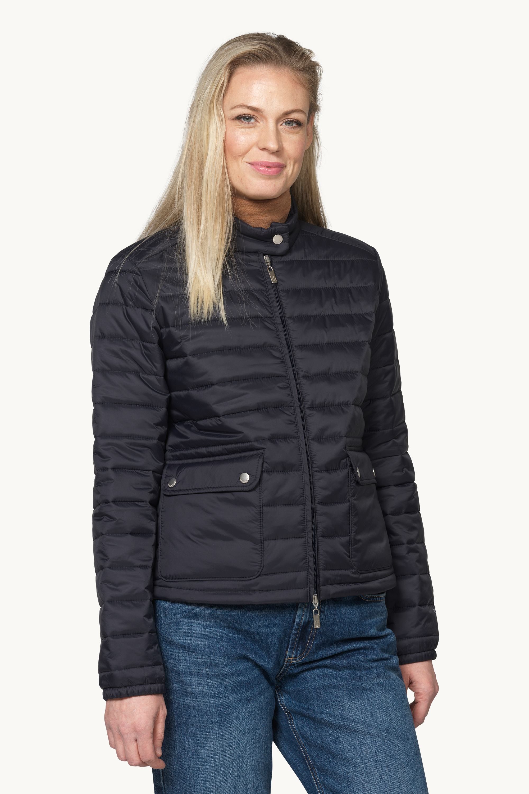 Quilted Jacket - Dark Indigo