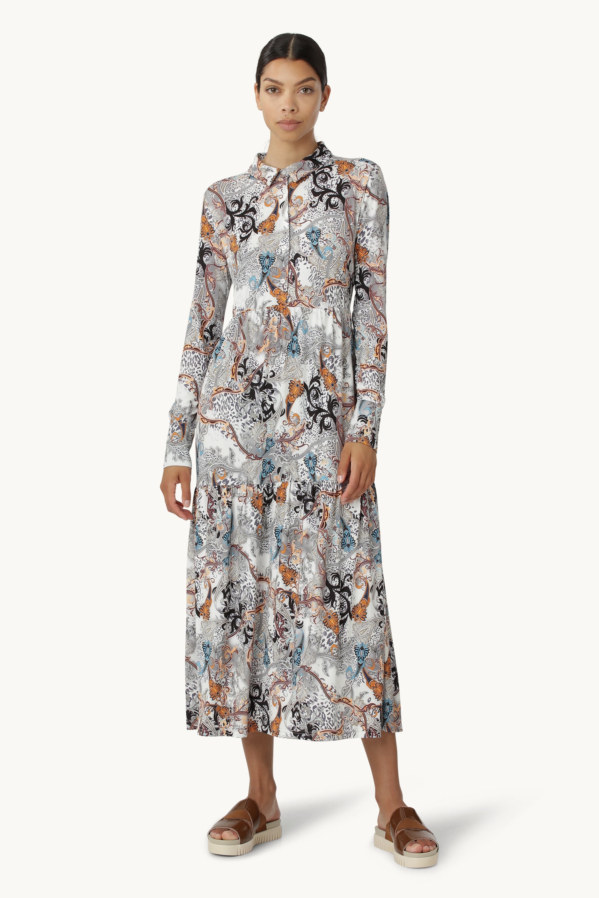 Midi Dress - White