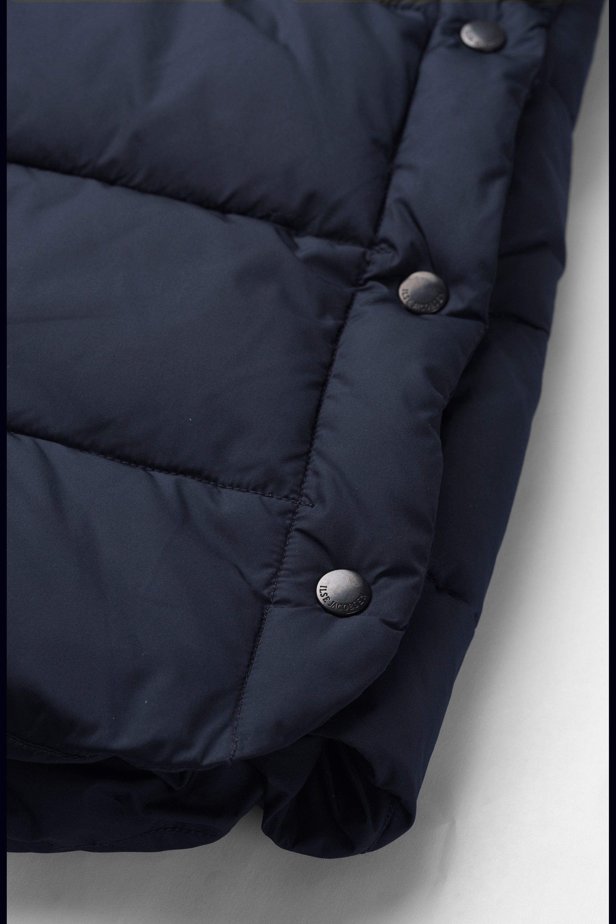 Padded Coat - Dark Indigo