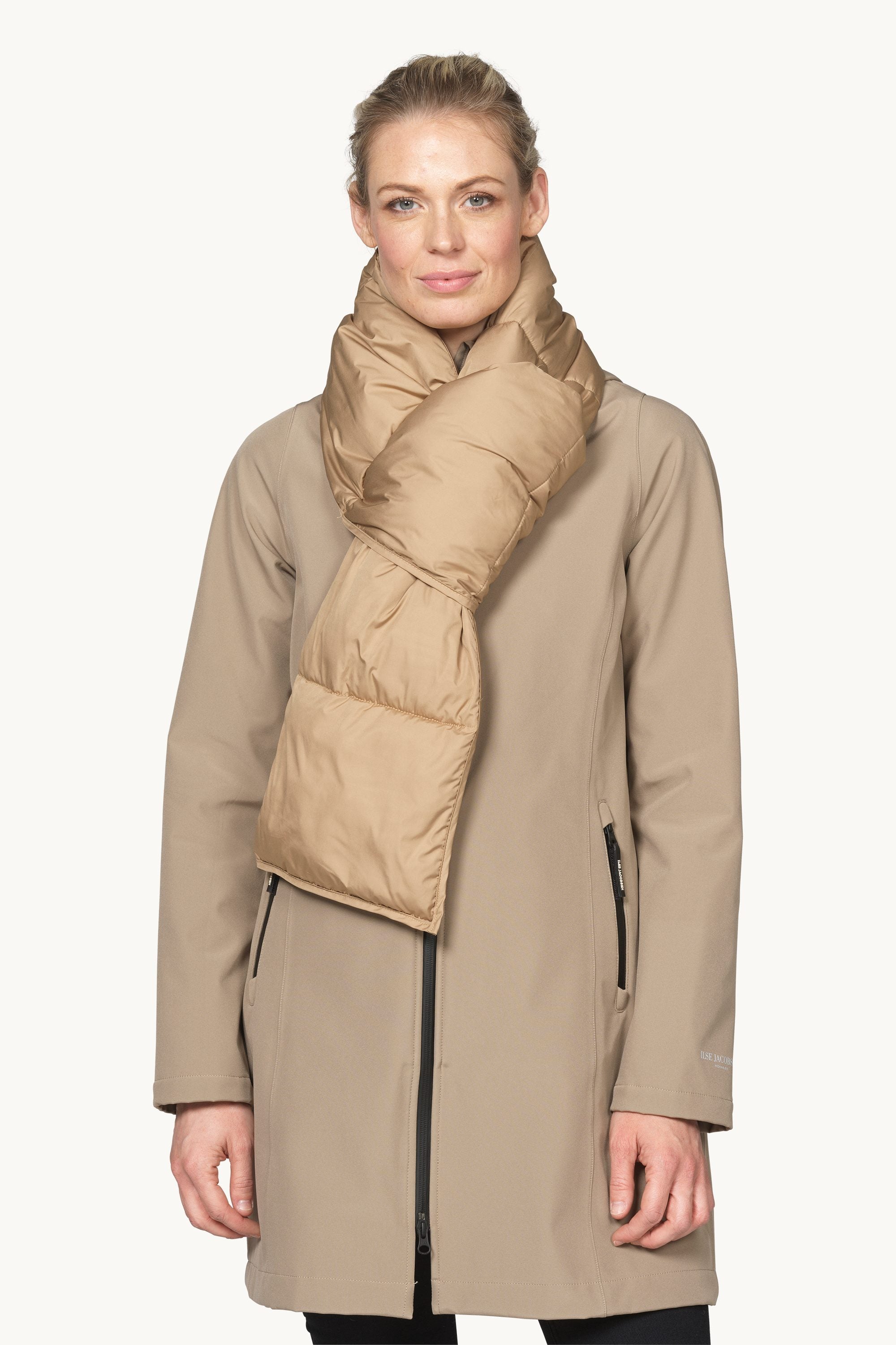 Padded Scarf - Sepia Tint