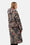 Manteau Long Matelassé - Floral Camo