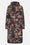 Manteau Long Matelassé - Floral Camo
